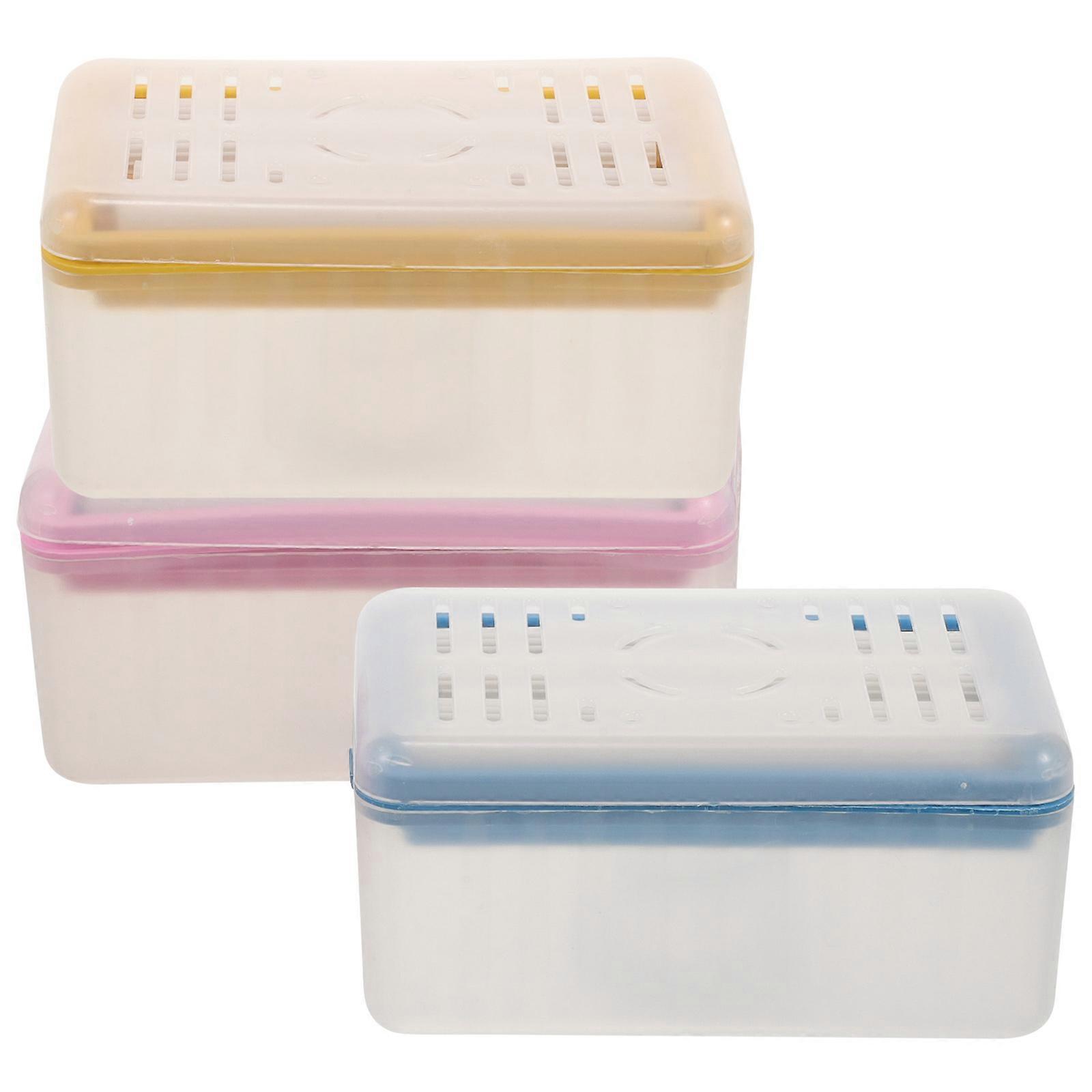 Soap Storage Holder Soap Foaming Box with Rollers 12Pcs for Bathroom