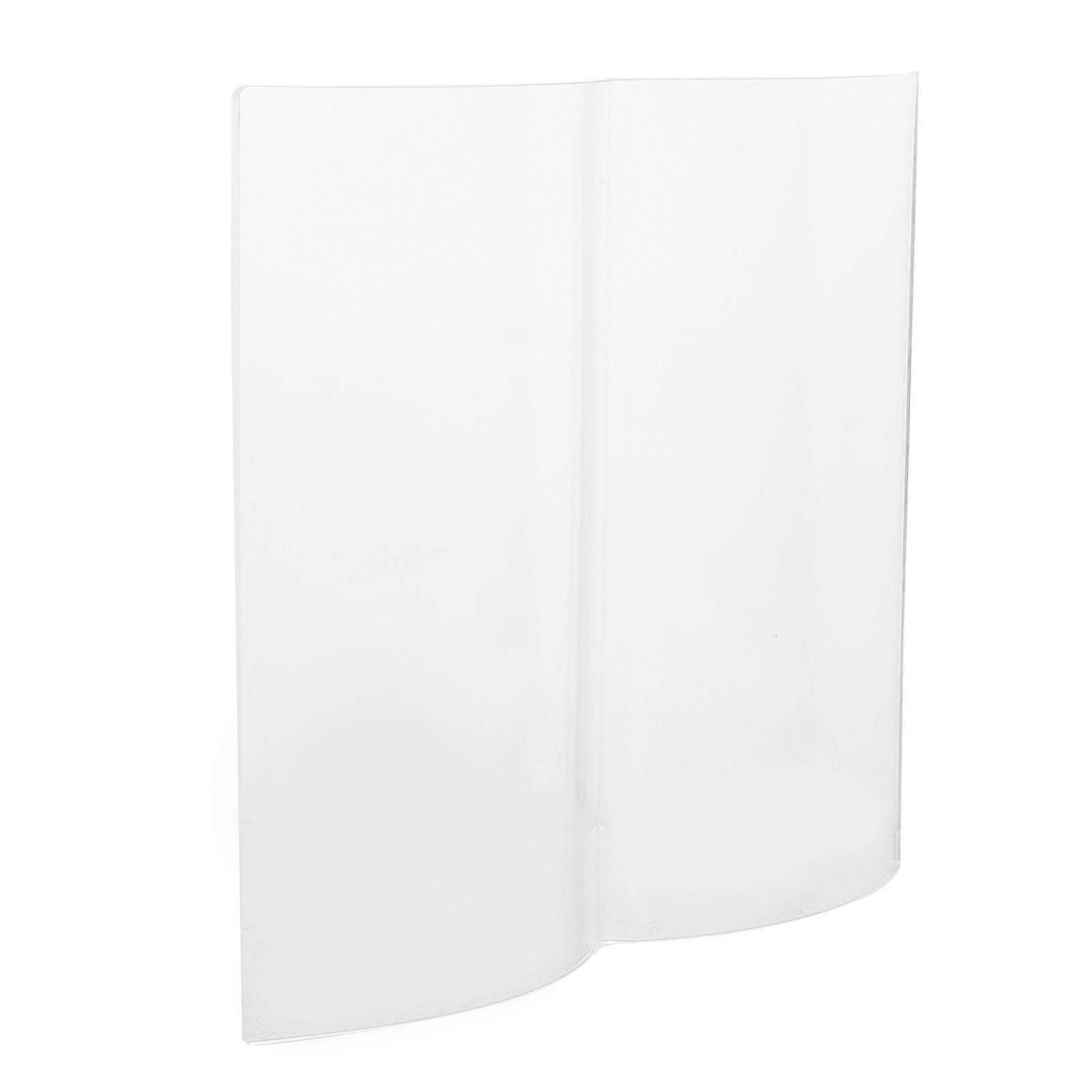 Clear Acrylic Paperweights Transparent for Office with Stable Page Holding and Elegant Desk Decor