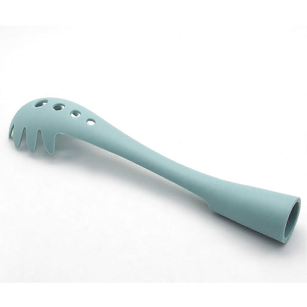 Pasta Serving Colander Nylon Spoon for Filtering Water Food Grade Blue