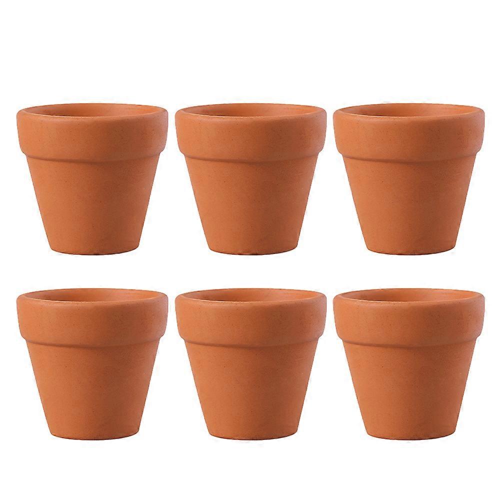 Mini Garden Pots Tiny Terracotta Planters for Small Plants 18Pcs