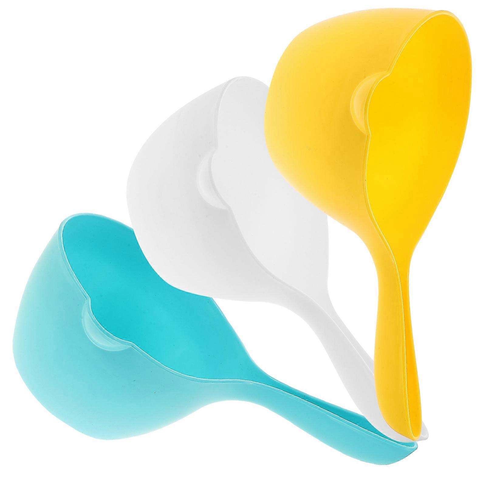 Plastic Water Ladle Bath Spoon for Bathing Use 9Pcs Assorted