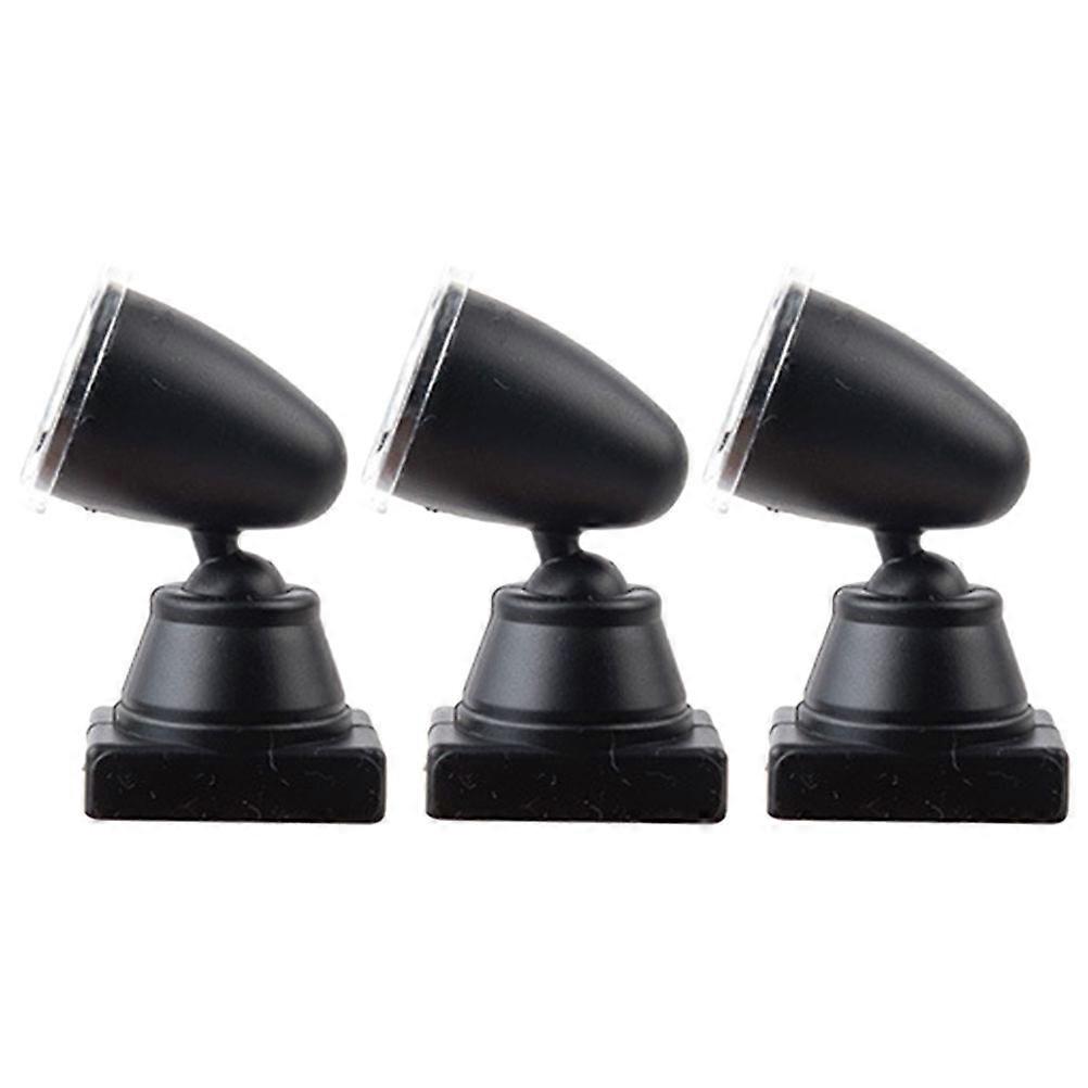 Mini Signal Light Model Sand Table Spotlight for Decor 6Pcs