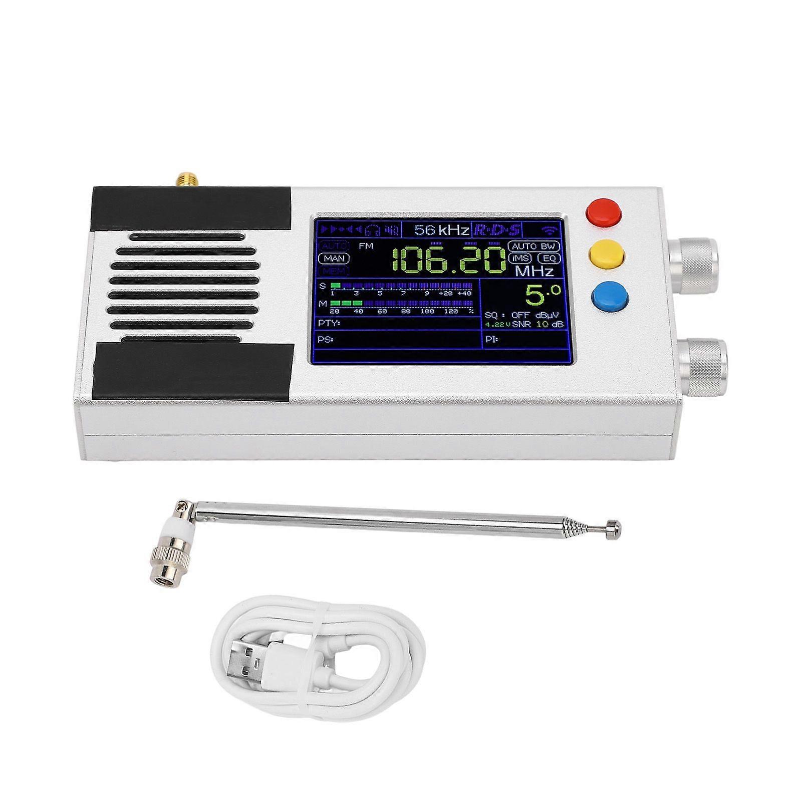 Full Band Radio Receiver Portable Digital Rechargeable FM AM Shortwave Receiver with LCD Display