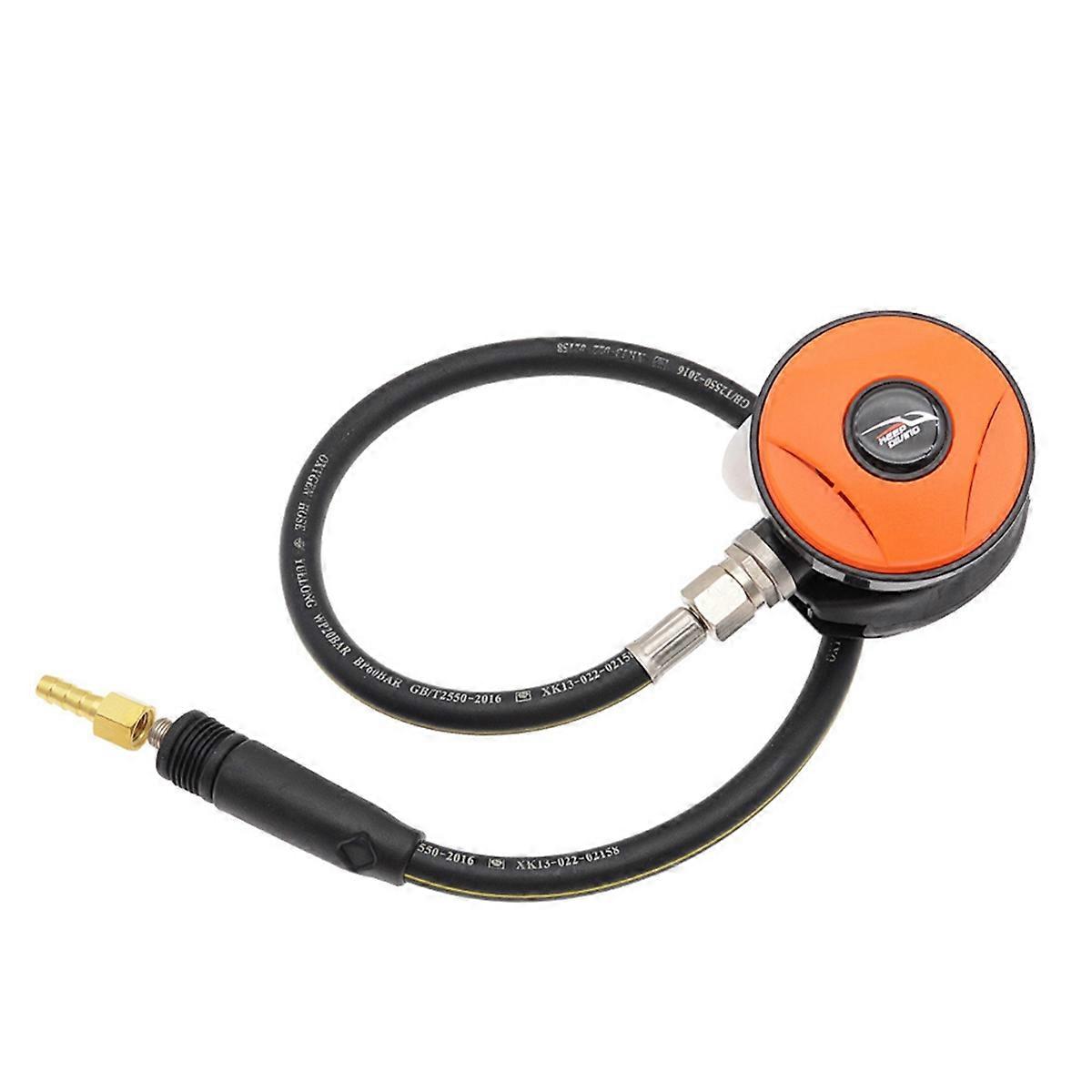 Scuba Diving Octopus Regulator with Flexible Mouthpiece Hose Underwater Breathing Equipment