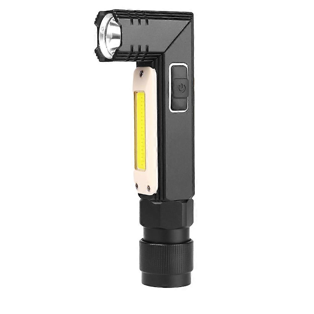 Foldable Electric Torch for USB Charging Hard Light Flashlight Work Light