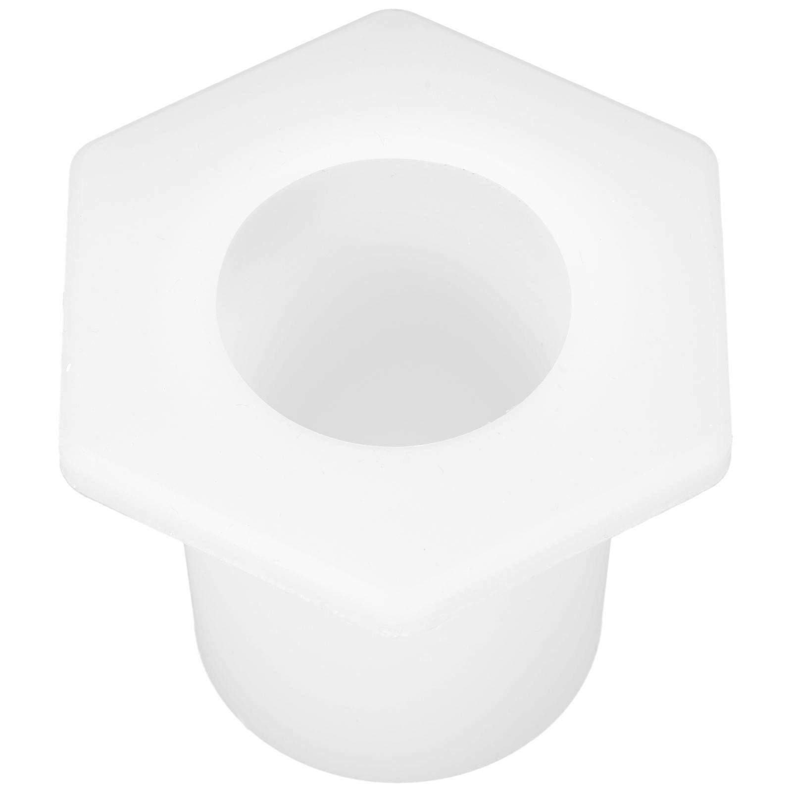 Parasol Hole Plug for Fixing Table Umbrella Silicone White Stabilizer