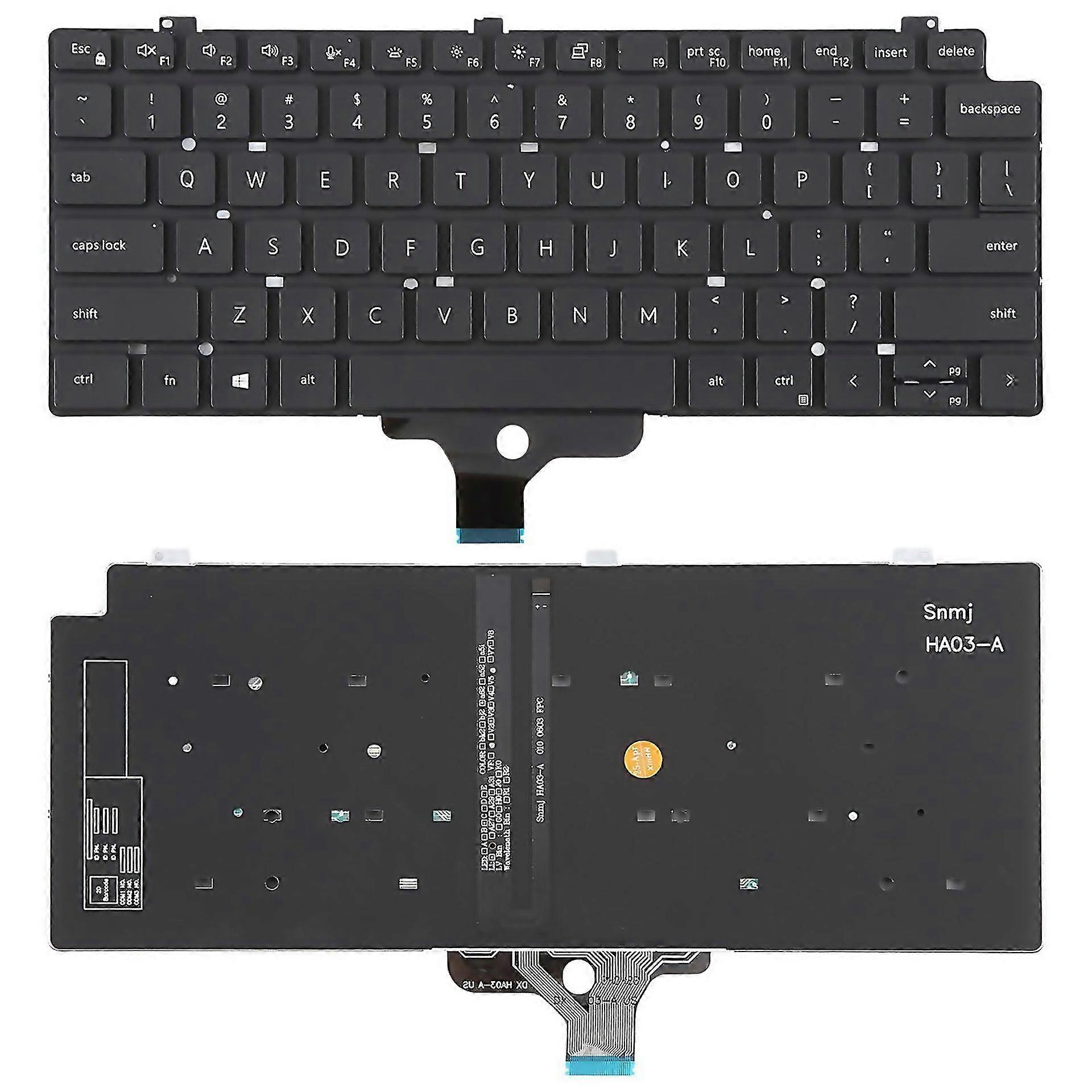 For Us Version Backlit Laptop Keyboard For Dell Latitude P33s 137300 7310 For Dell Latitude P33s 137