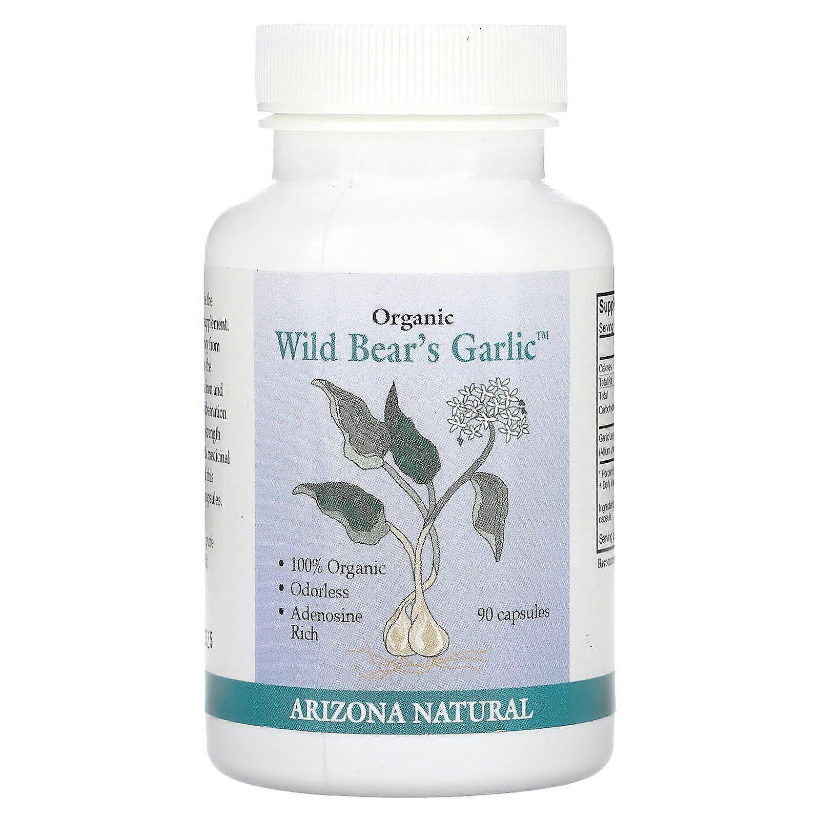 Organic Wild BearÃÂÃÂÃÂÃÂÃÂÃÂÃÂÃÂ¬ÃÂÃÂÃÂÃÂÃÂÃÂÃÂÃÂ¥s Garlic , 90 Capsules