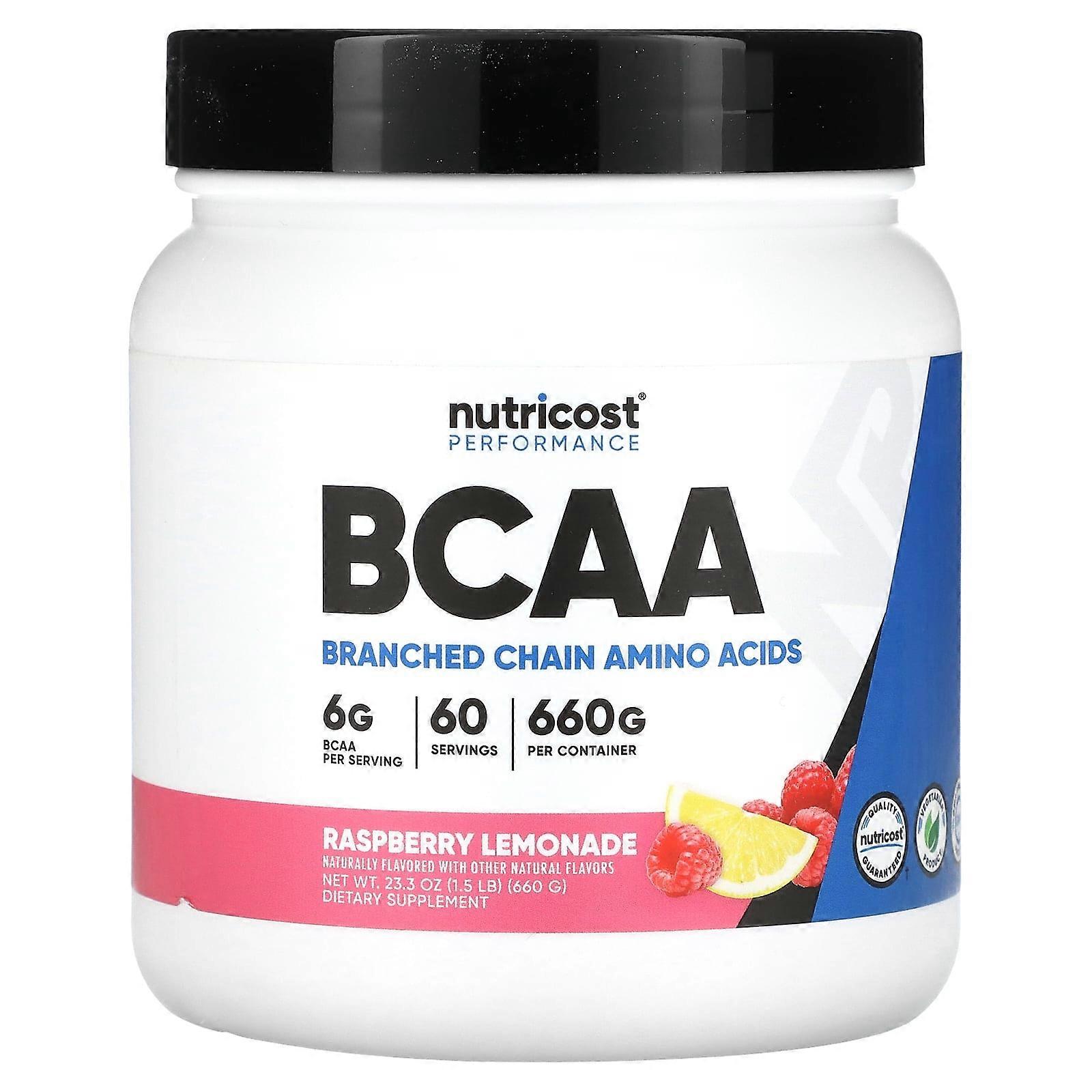 Performance, BCAA, Raspberry Lemonade, 1.5 lb (660 g)