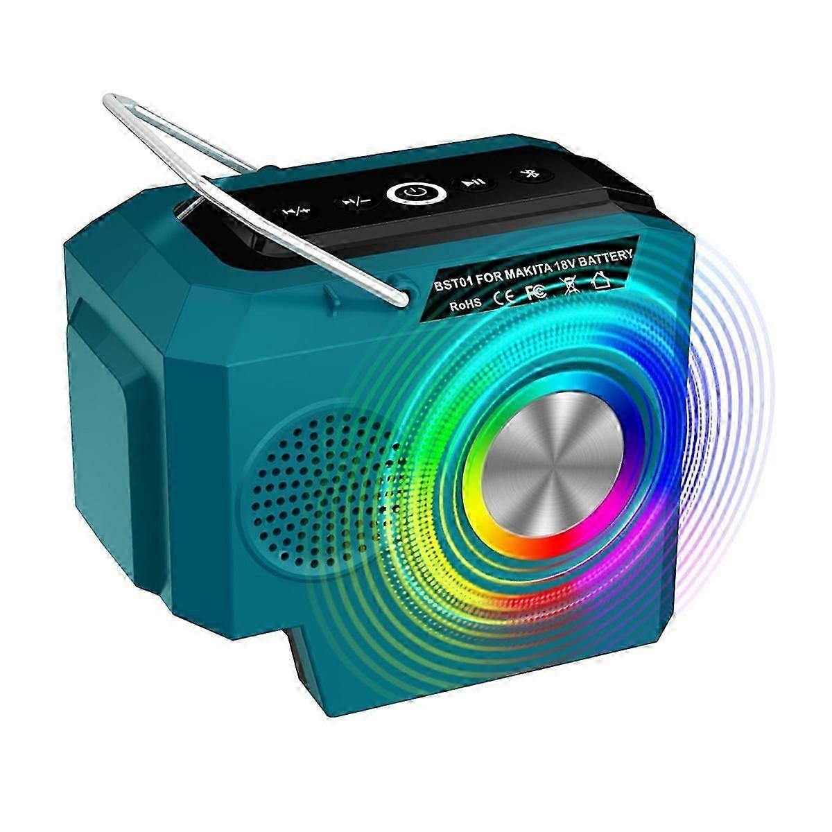 Wireless Bluetooth Speaker for Makita 18-20V Batteries