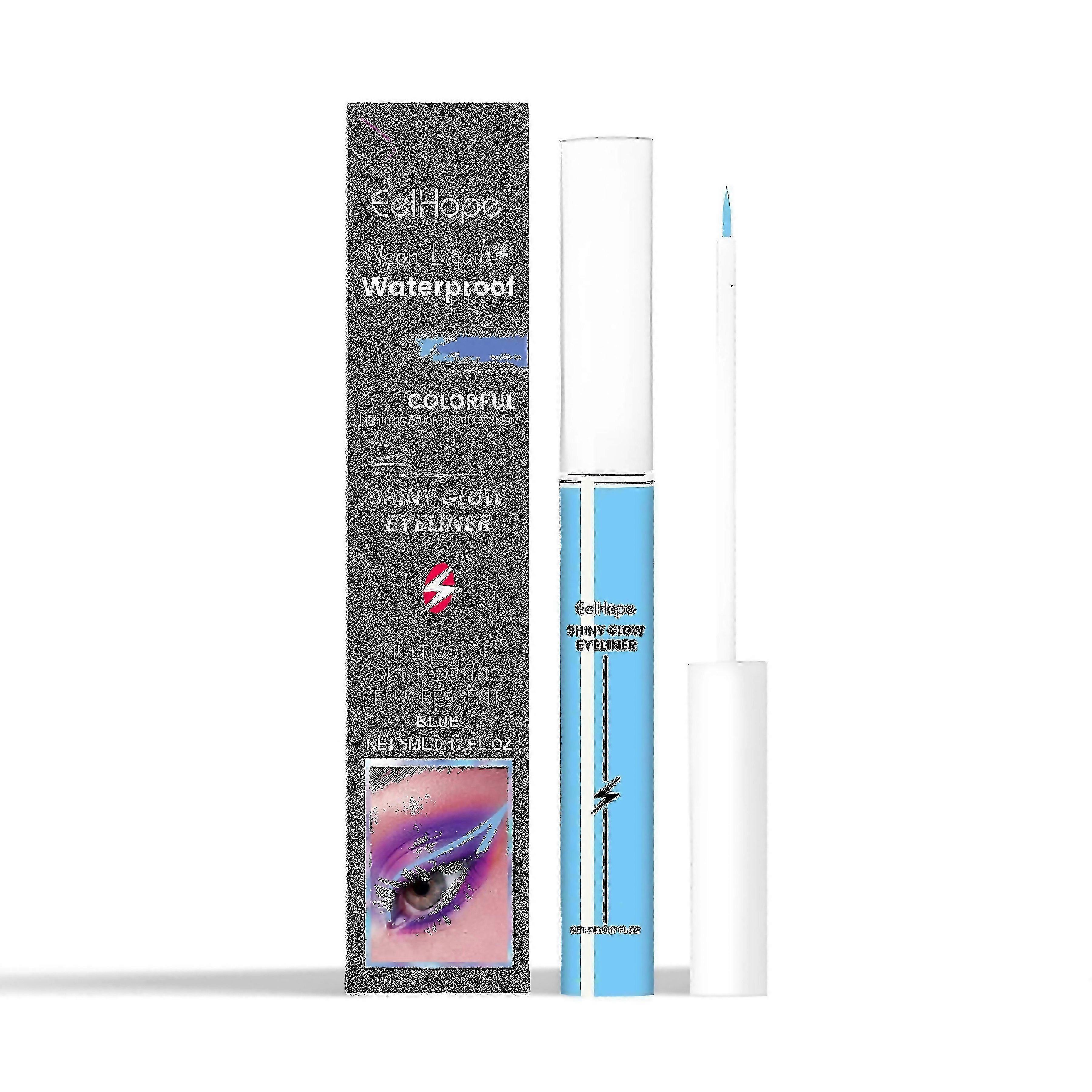 For Fluorescent Liquid Eyeliner Color Charm Eyeliner Eyes Long Lasting Smooth Moisturizing Nonfading