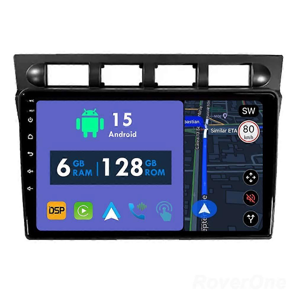 Car Radio 6G+128G CarPlay GPS Navigation Head Unit for Kia Morning Picanto 2004 - 2007 Android Auto Bluetooth Stereo Touch Screen