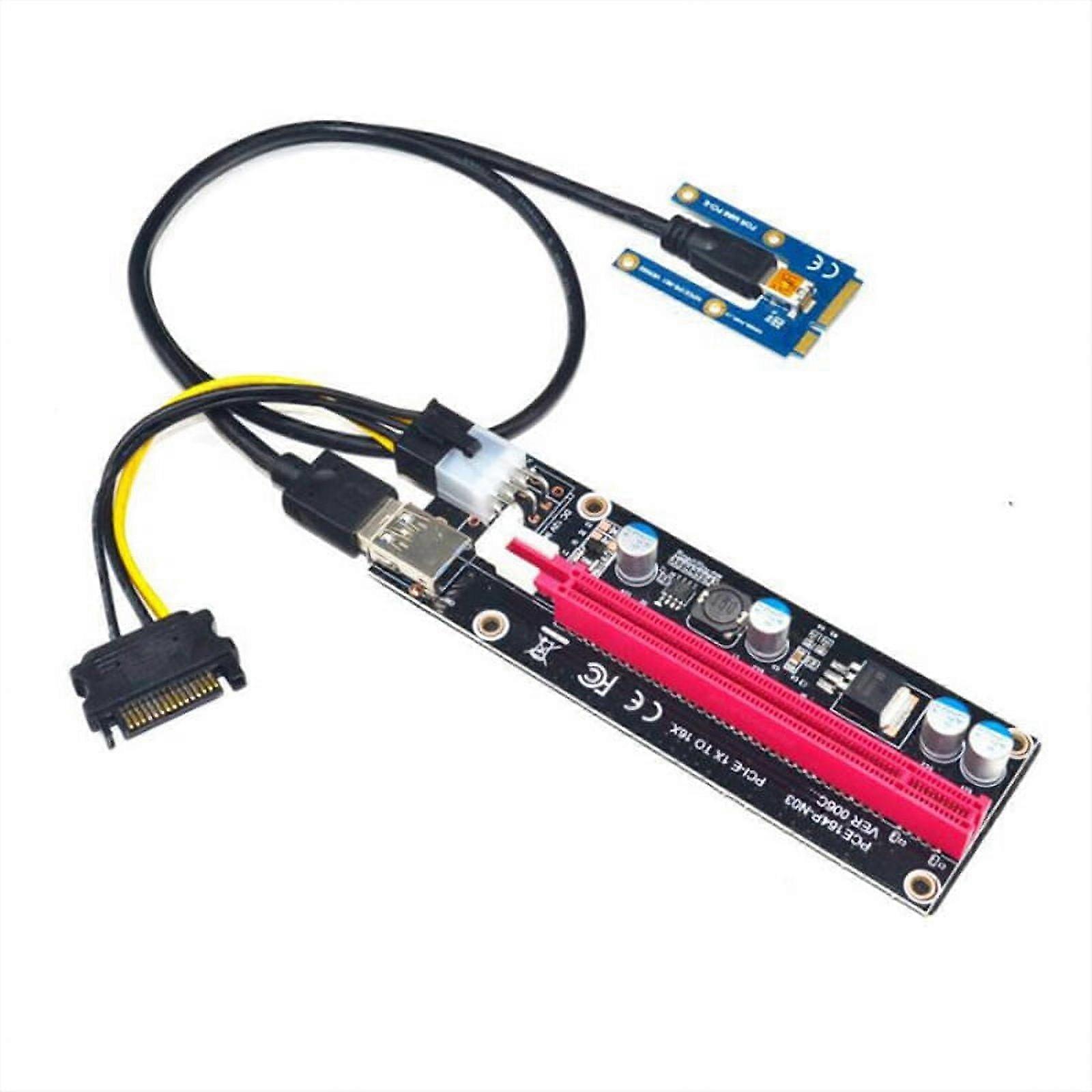 Mini PCIe to PCI Express 16X Riser for Laptop External Graphics Card