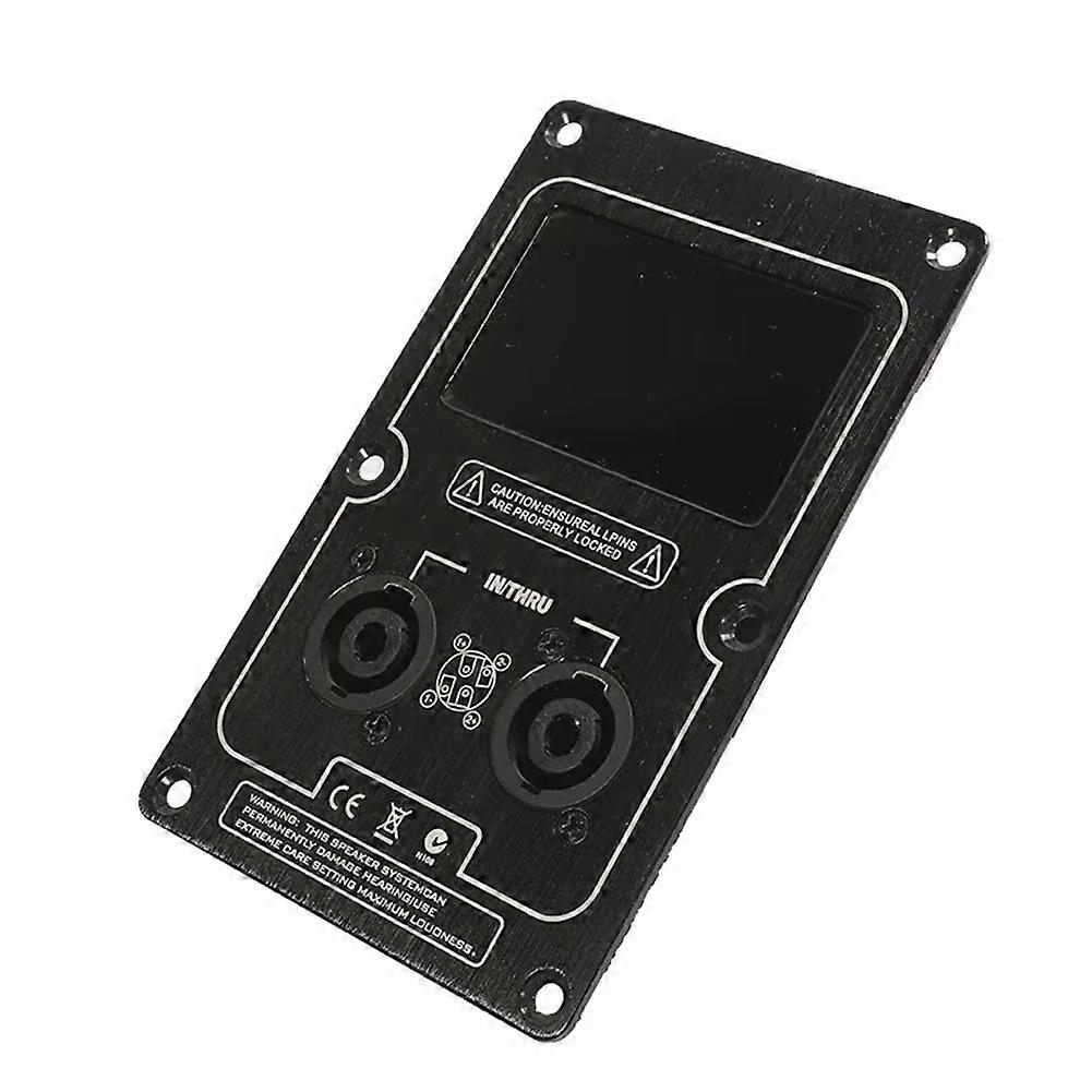 Audio Speaker Junction Box Back Panel Large Socket Plate for Speaker Cabinet Clip Replacement Parts