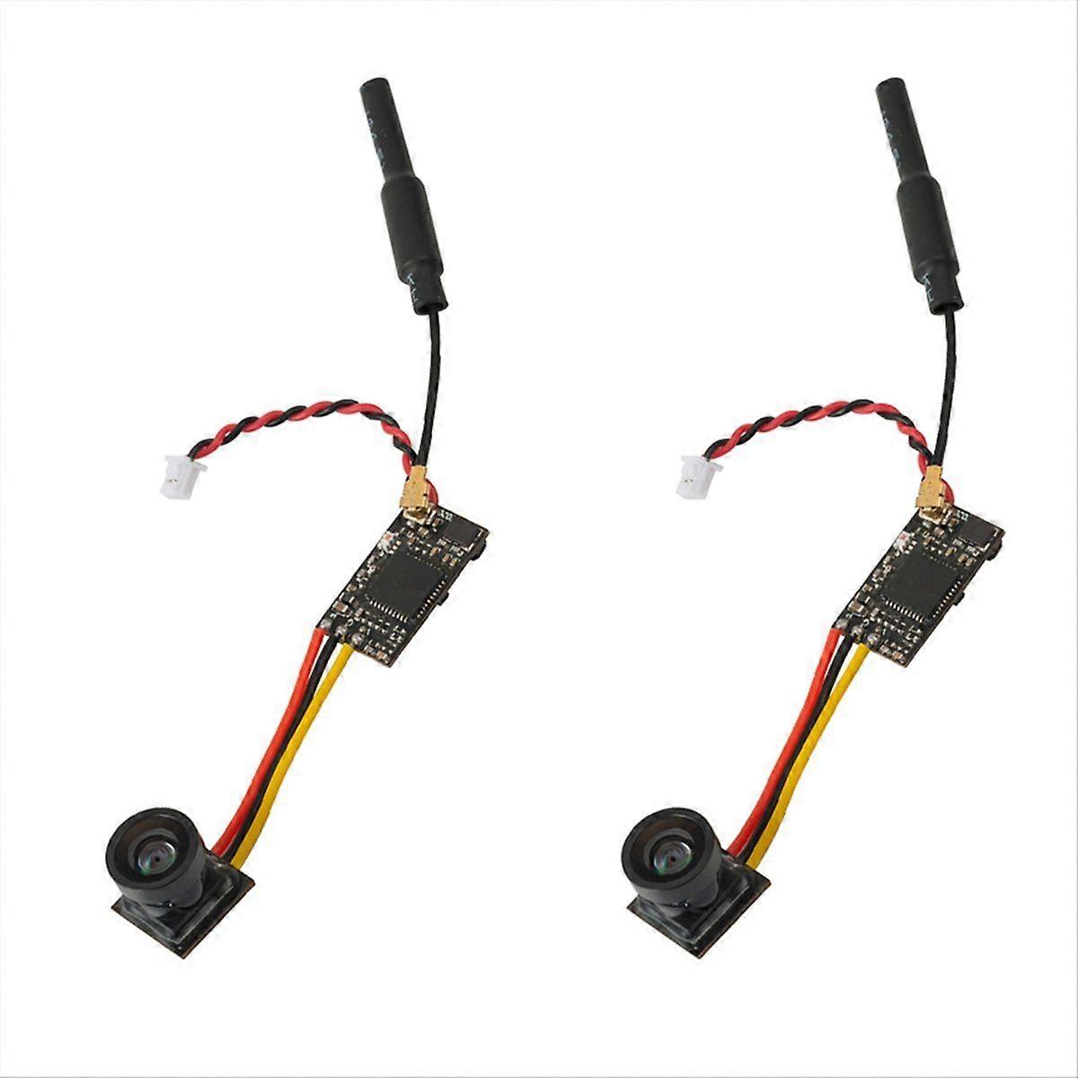 2PCS LST-S4 FPV Caméra 5.8G 25MW AIO Émetteur avec OSD 40CH 800TVL Micro RC Caméra pour Racing Dr