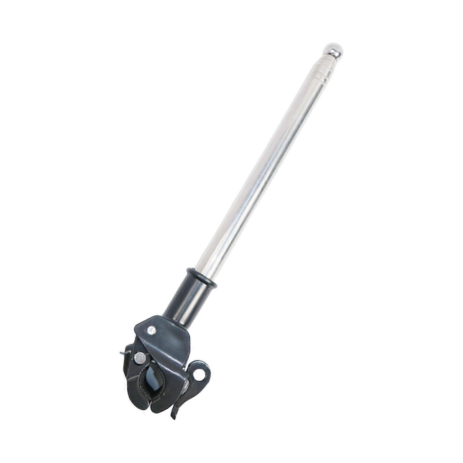可伸缩不锈钢旗杆安装支架，适用于户外自行车摩托车，易于安装高度可调 160