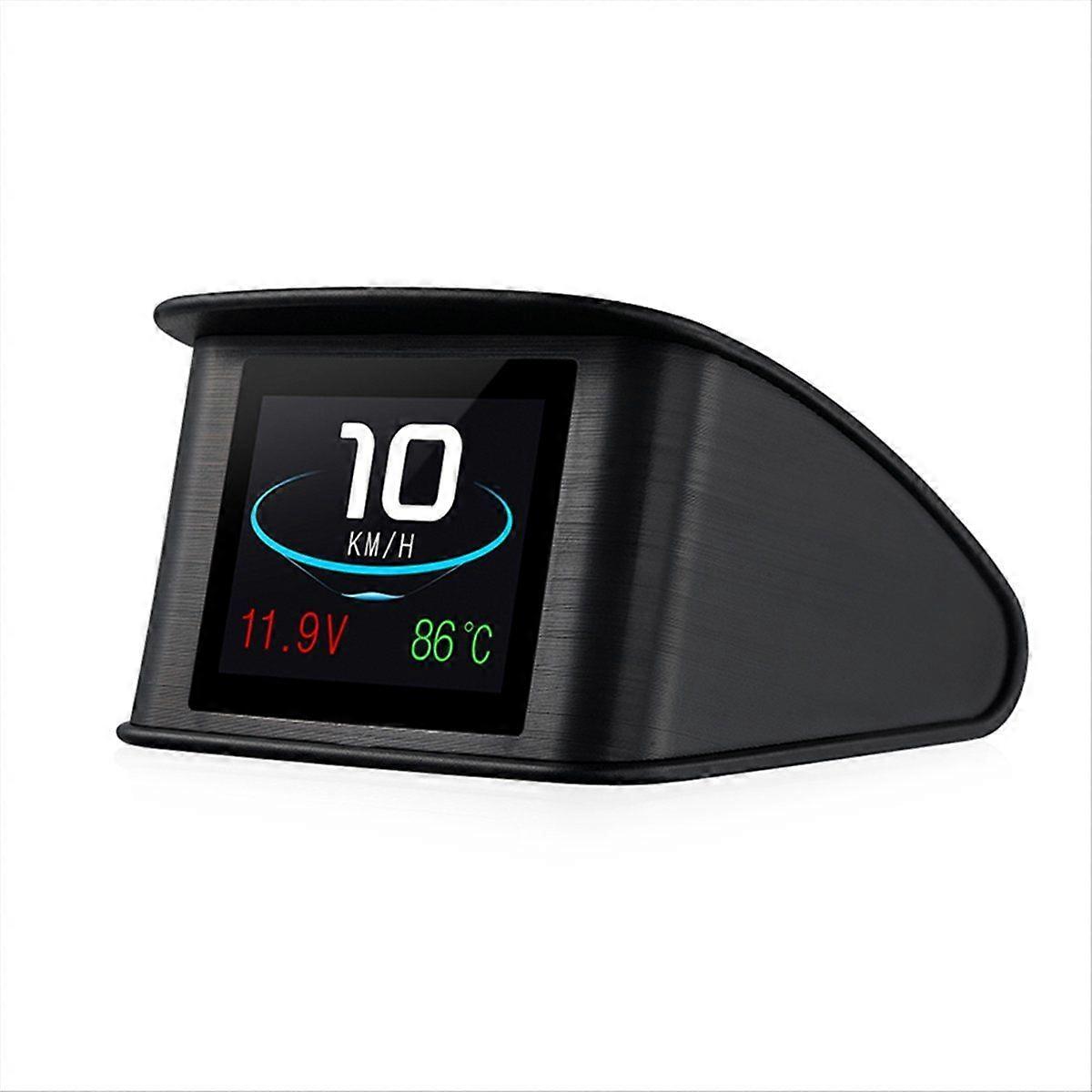 P10 Auto Digital OBD2 On-Board-Diagnose Head-Up-Display Fahrcomputer Kilometerstand Tachometer Tempe
