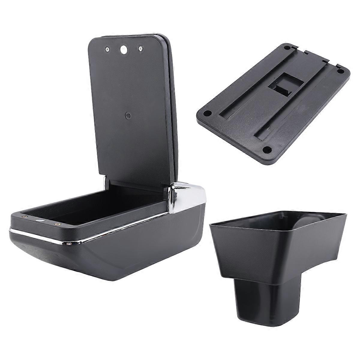 Storage Box PU Leather Central Armrest Box for Swift 2005-2019