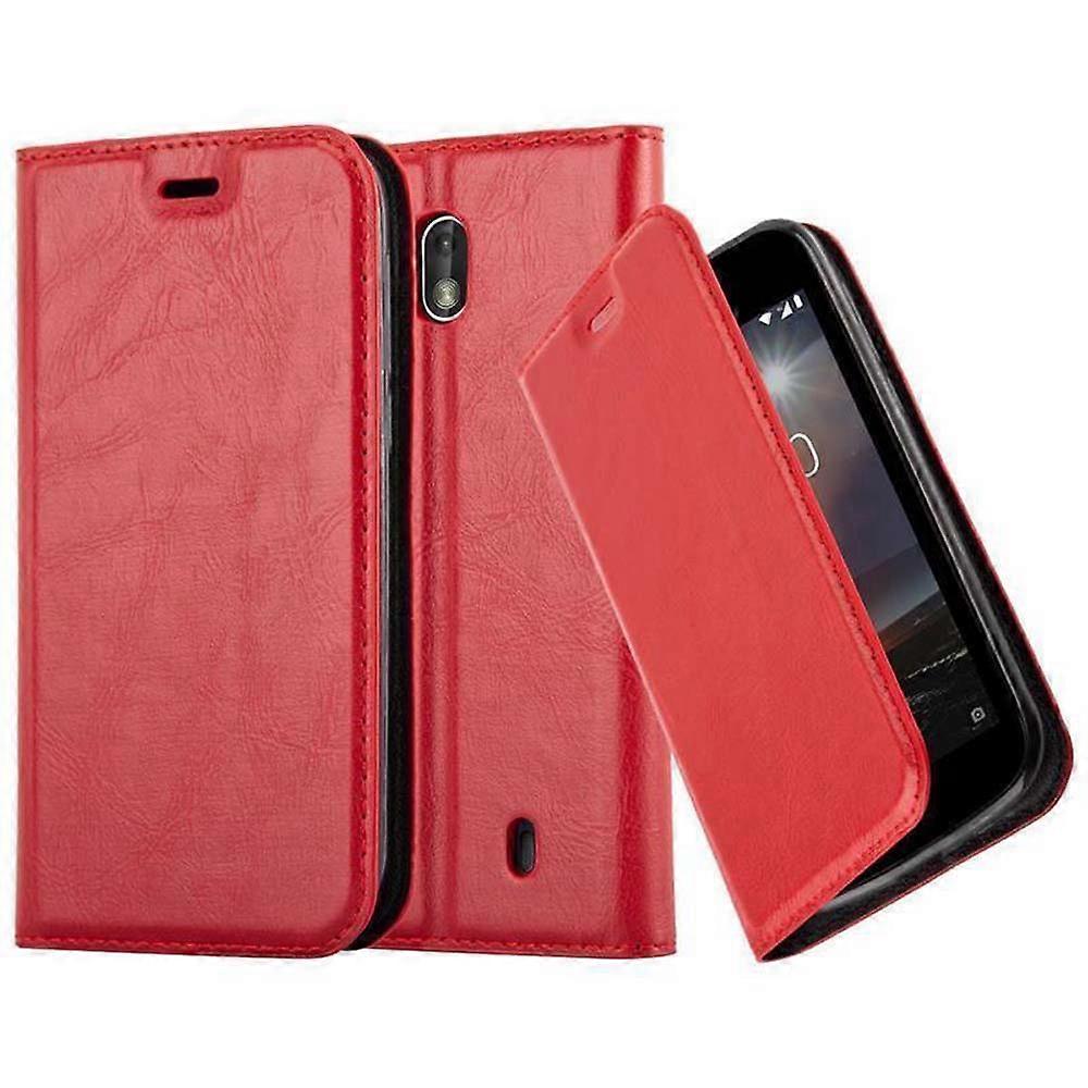 Nokia 1 2018 Case - Protective Case with Stand Function and Card Slot