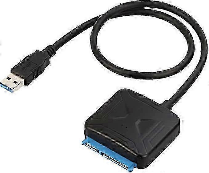 USB SATA, SATA to USB SATA Hard Drive Adapter Cable for 3.5/2.5 Inch HDD/SSD Support UASP for Laptop Computer