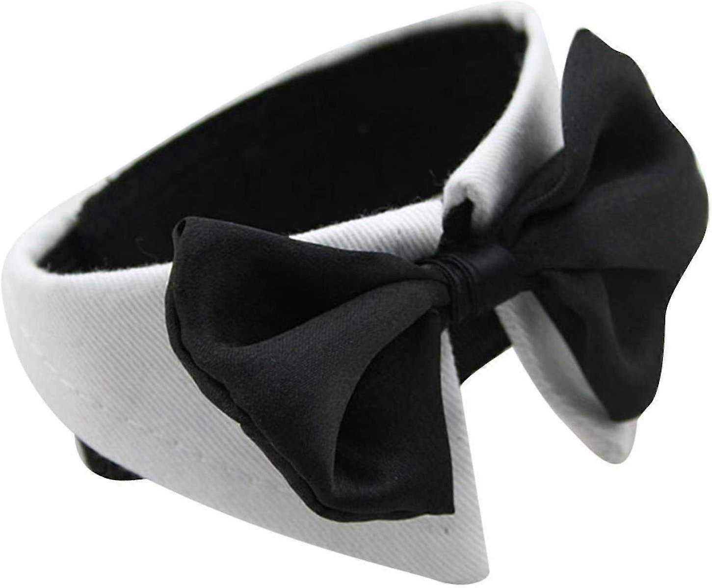 犬蝶ネクタイ結婚式の犬の襟のペットの襟調節可能な蝶ネクタイの蝶ネクタイは大型犬55.8-63.5 cm