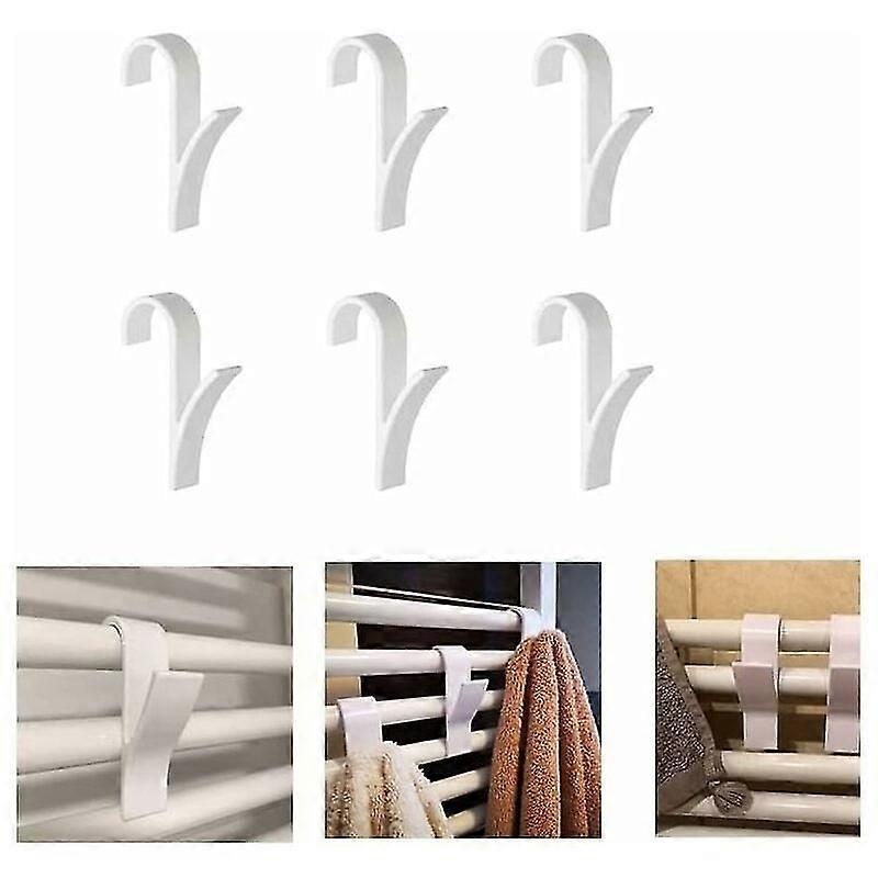 Hook For Universal Towel Radiator - Plastic, White