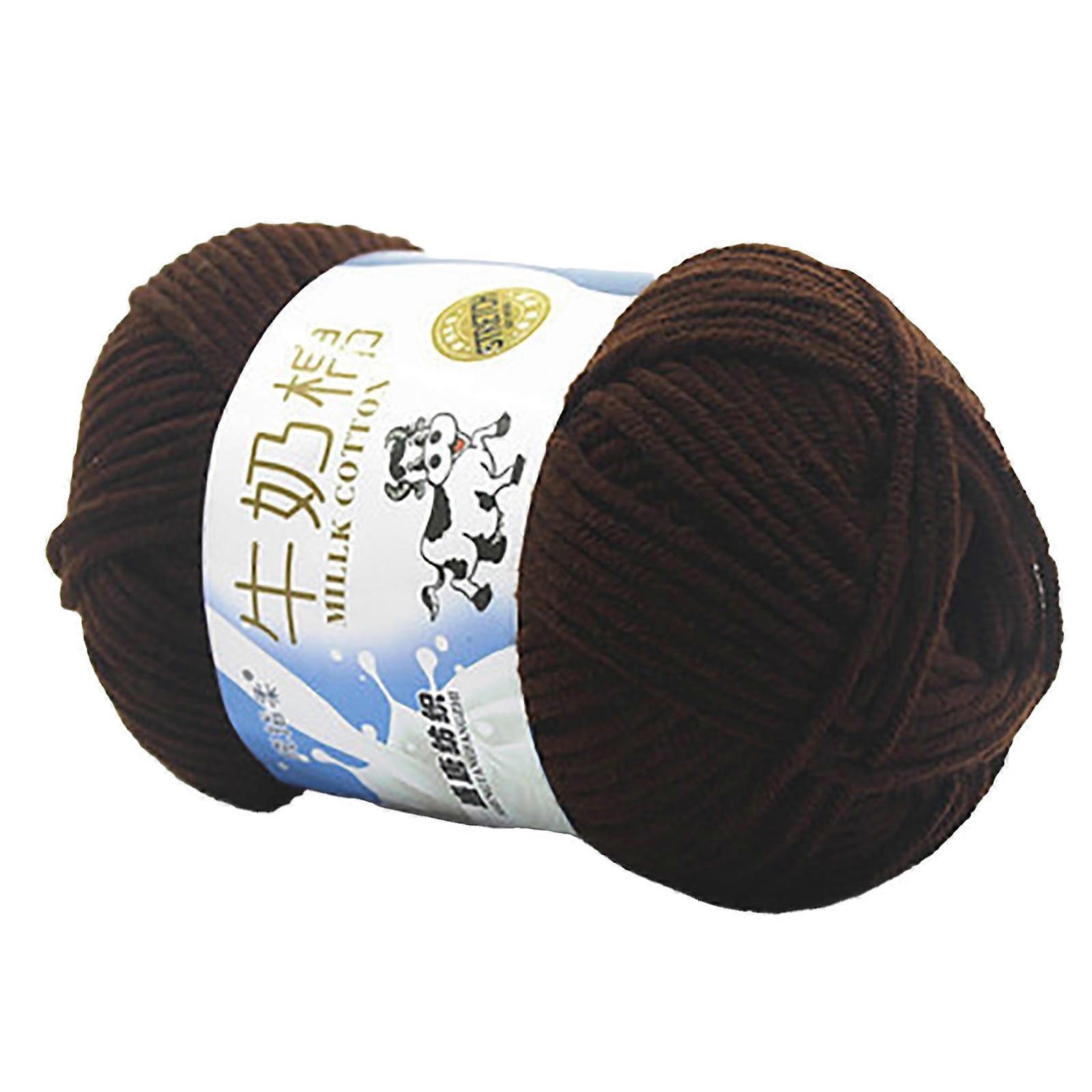 Hesroicy Soft and Warm 5-Strand Wool Yarn Ball for DIY Knitting and Crochet Projects - Ideal for Beginners and Sewing Shops