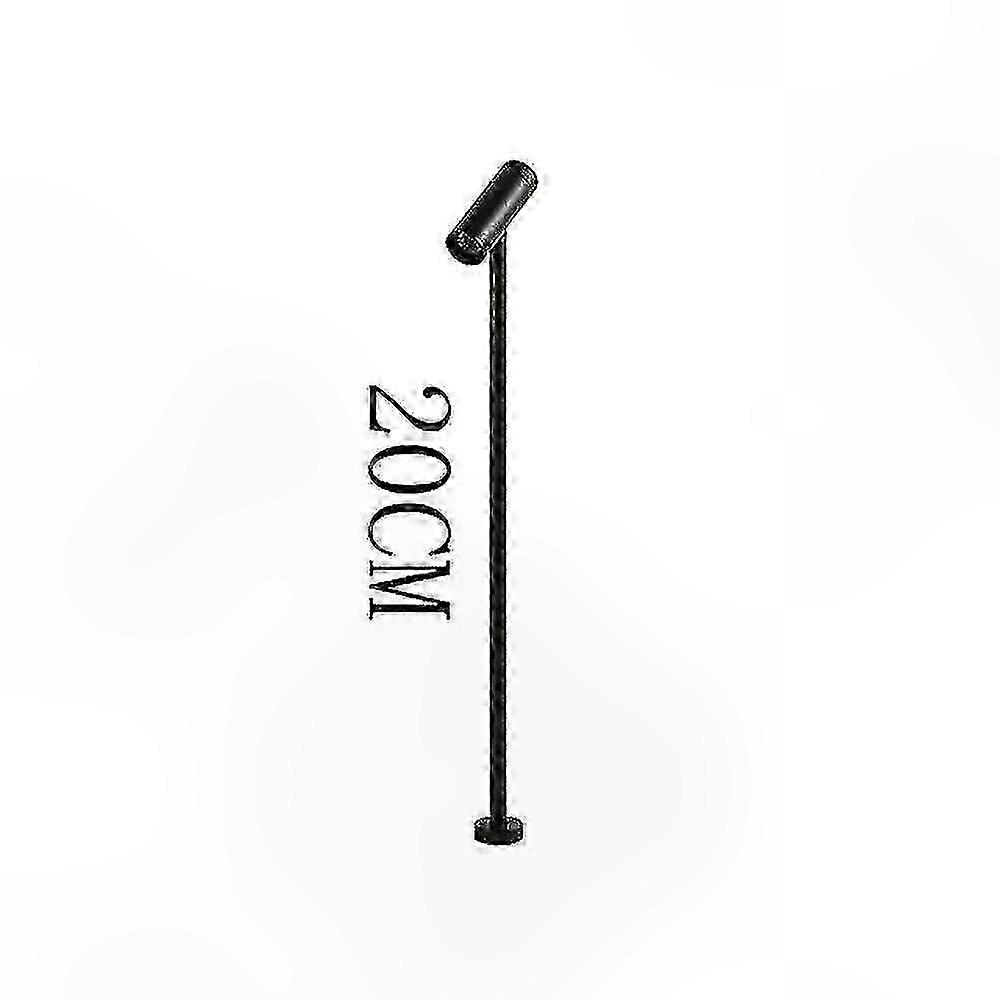 Adjustable LED Display Lamp for Jewelry and Phone Showcases, 20/30/35cm Rotatable Post Light, 220V Desktop Upright Spotlight