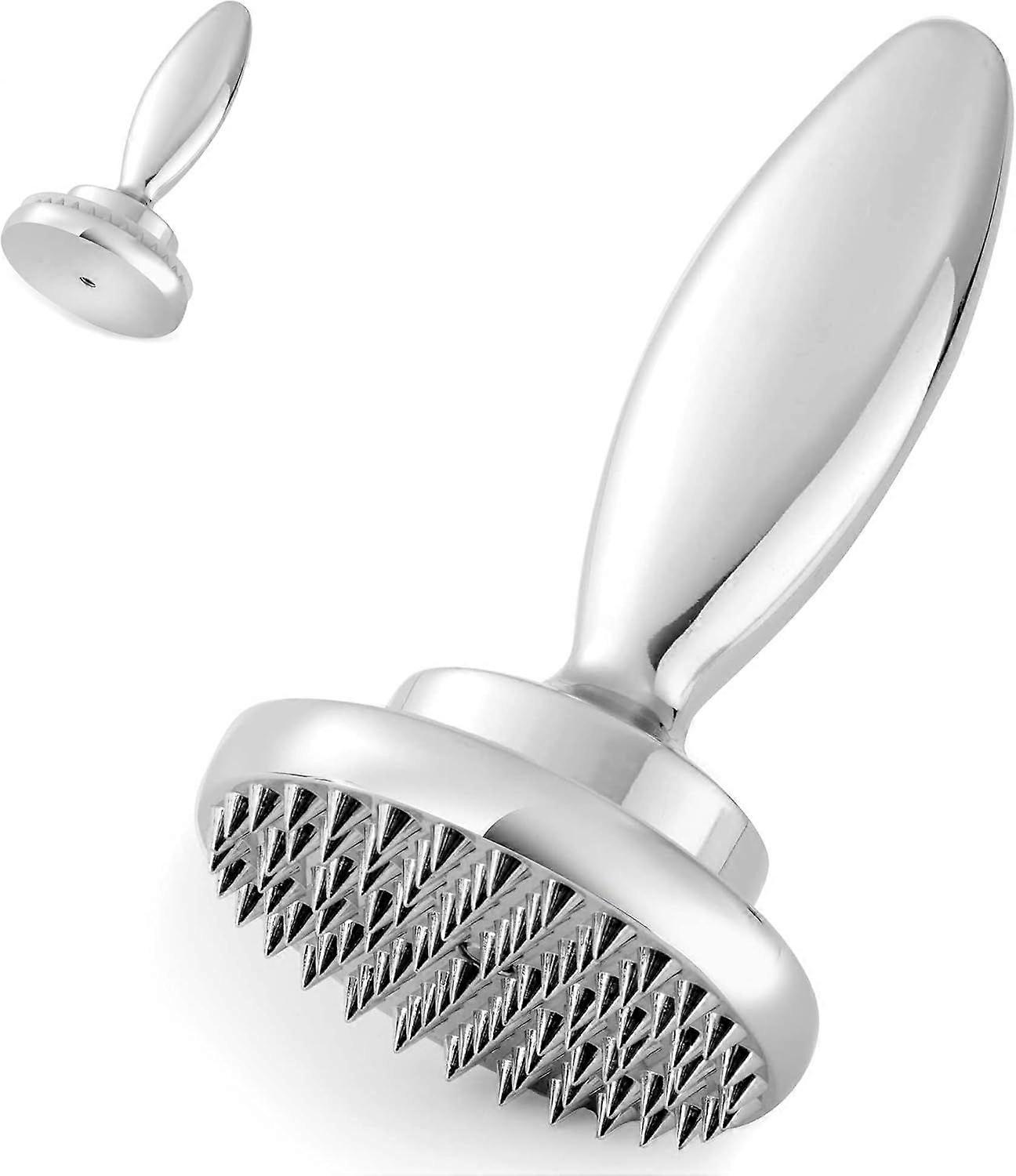 Reversible Meat Tenderizer and Pounder Dual Sided Meat Tenderizer Mallet Marinating Prep Tool