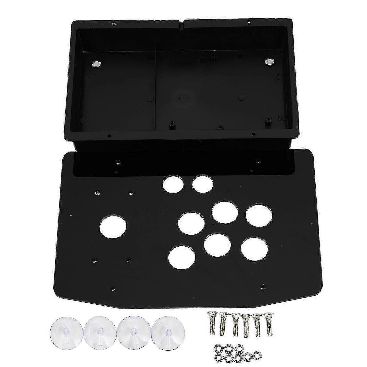 Acrylic Panel Arcade Game Set Kits with DIY Handle, Gaming Joystick - Custom Case Panel