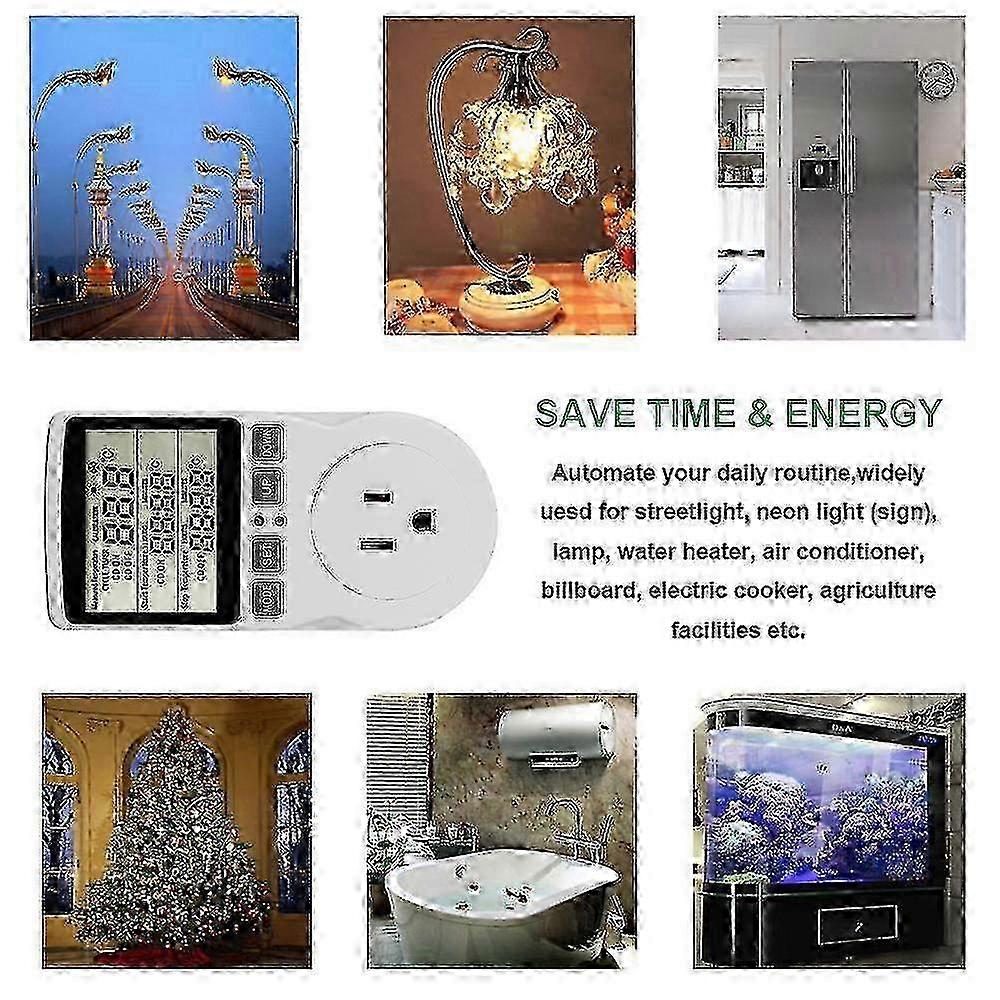 Digital Temperature Controller Power Socket Outlet EU Plug Thermostat With Timer Switch Sensor Probe Heating Cooling new 2025