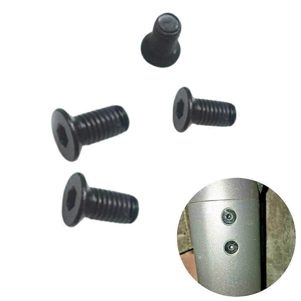 QIFEI Screw Set Accessories 4Pcs Handlebar To Pole Screws for Ninebot Segway ES2 ES ES4 Black