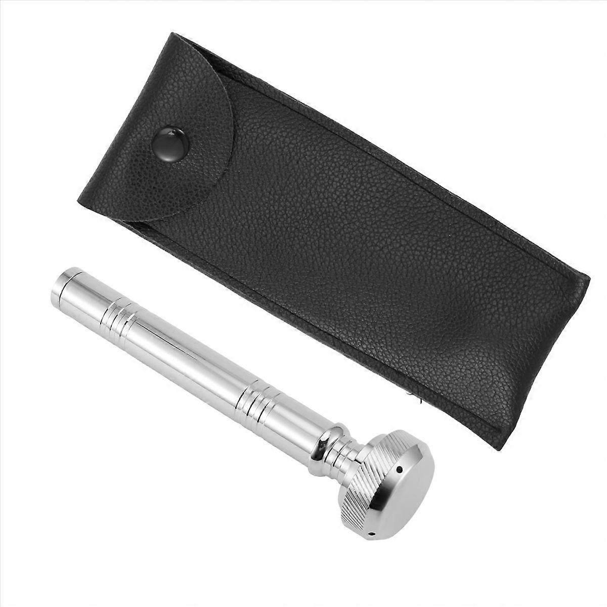 Křesťanský kapesní postřikovač svěcené vody s koženým pouzdrem