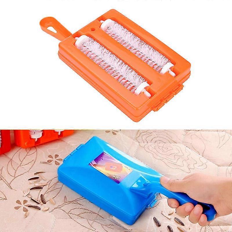 Handheld Carpet Table Sweeper Crumb Dirt Fur Brush Cleaner Collector Roller