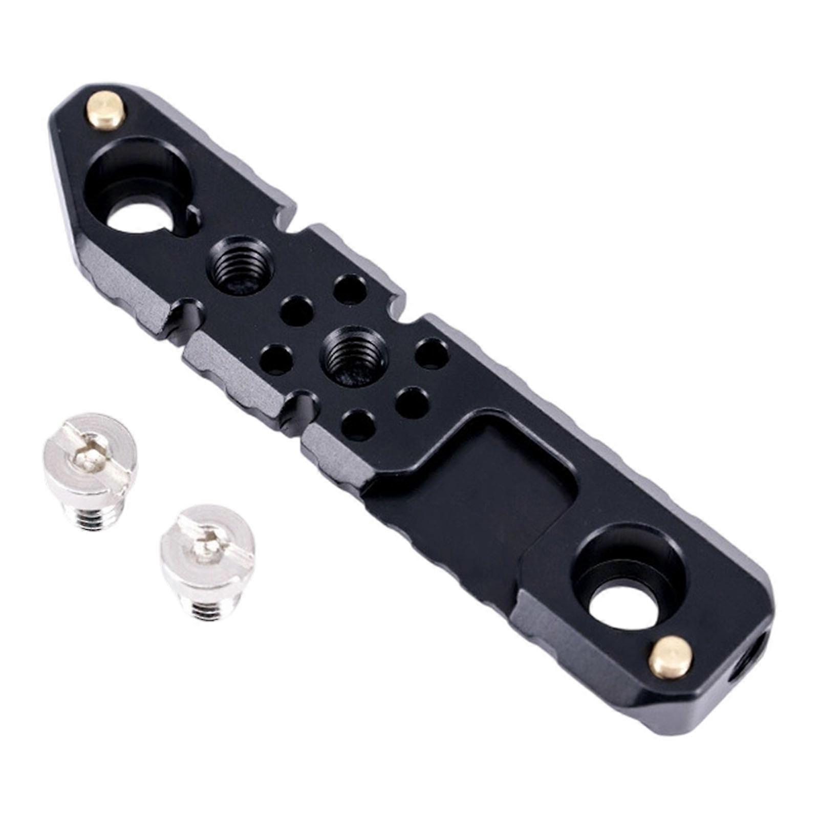 For FX3 FX30 Cold Shoe Extension Bracket 1/4 Rail Aluminum Rapid Installation Multi Accessory Camera Mount Multicolor