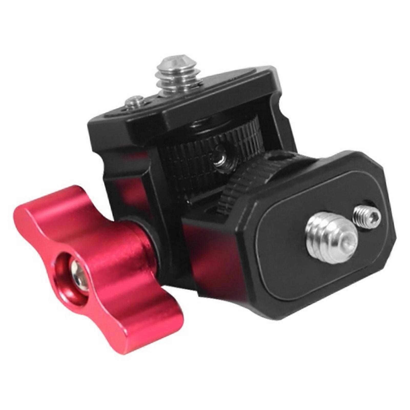 Universal Field Monitors Holder Hot Shoe Mounts with Adjustable 1/4 Screw for Fill Light and Video Shoot Accessories Multicolor