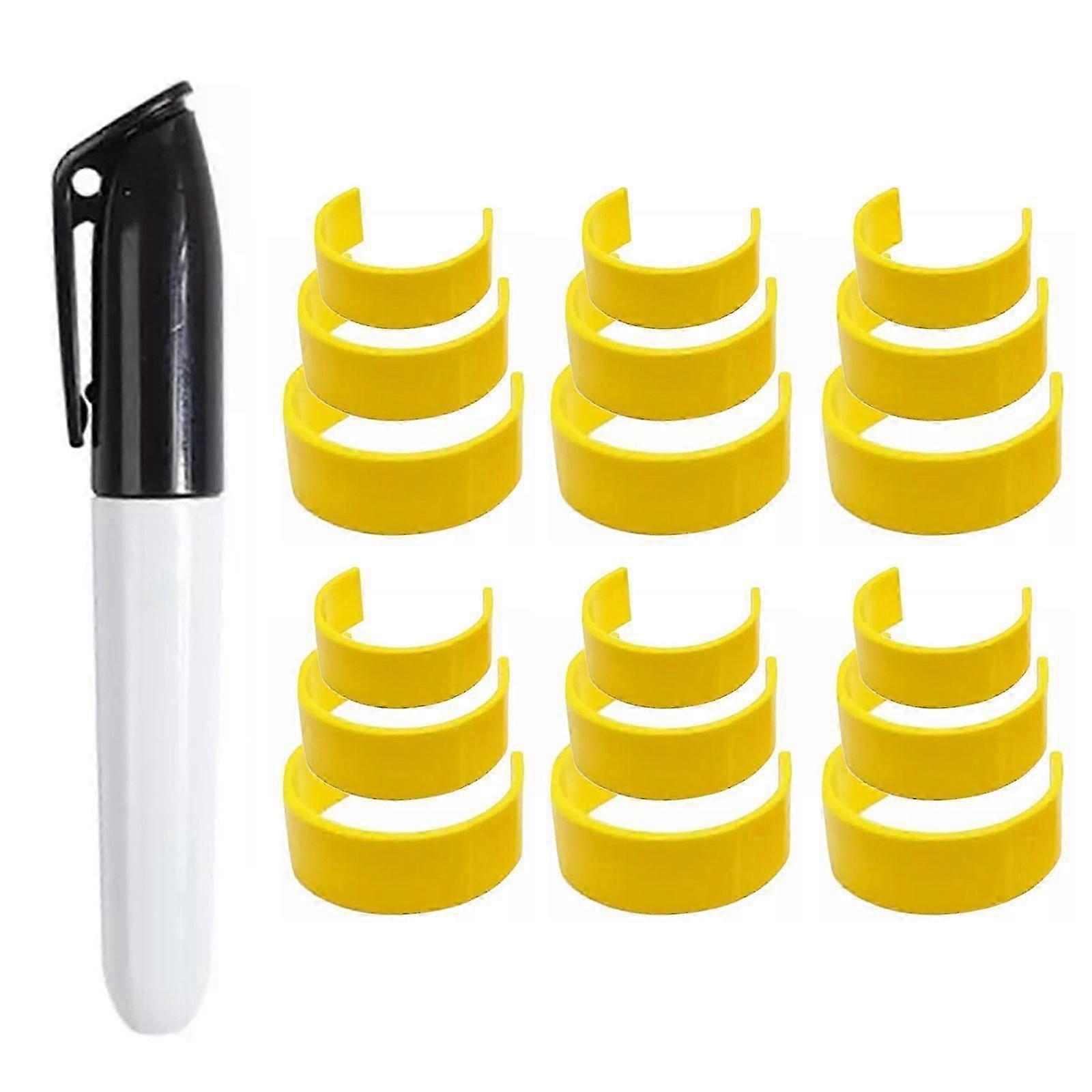 Clips for Pill Bottles,Medicine Label Clips for Easy Medication Identification