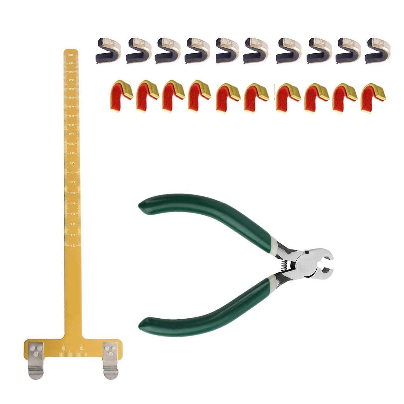 Precisions Bows String Tuning Set T Shaped Bows Square Ruler Nocking Buckle Pliers for Arrows Shootings Enduring  Yellow