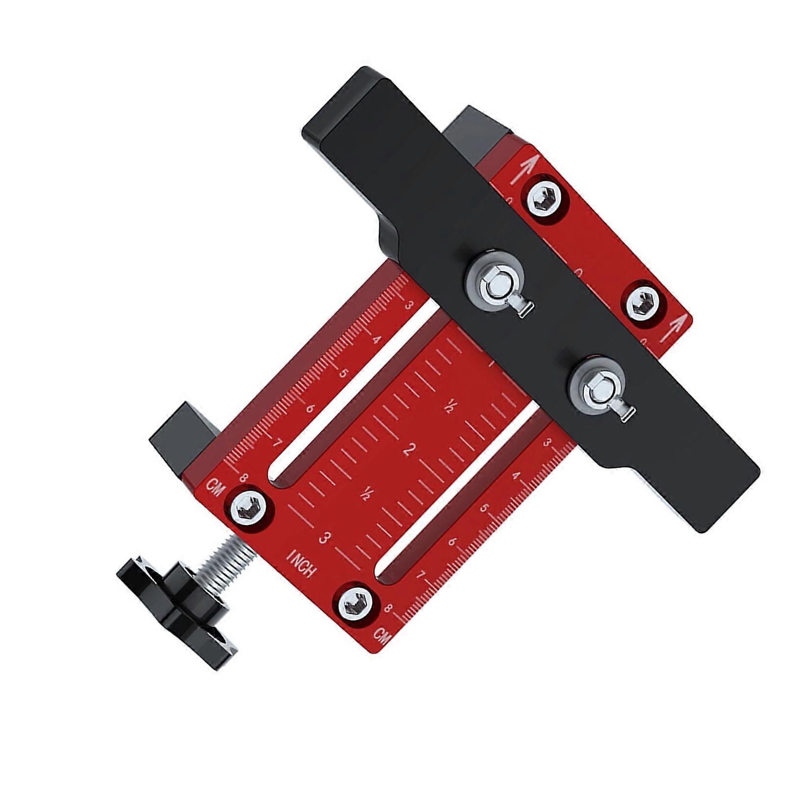 Home Decors Cabinet Alignment Tool Aluminum Construct Cabinet Door Setting Guide Simple Installs for Secure Door Fitting Multicolor