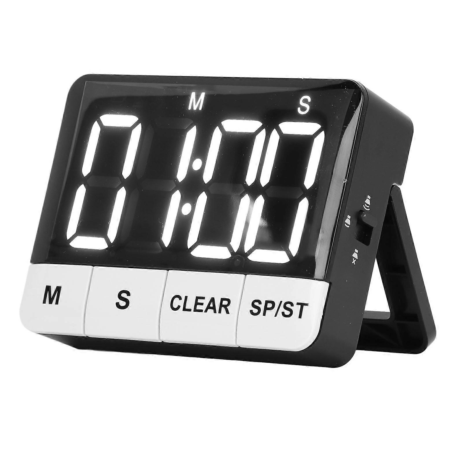 LED Digital Countdown Timer with Back Magnet for Time Management