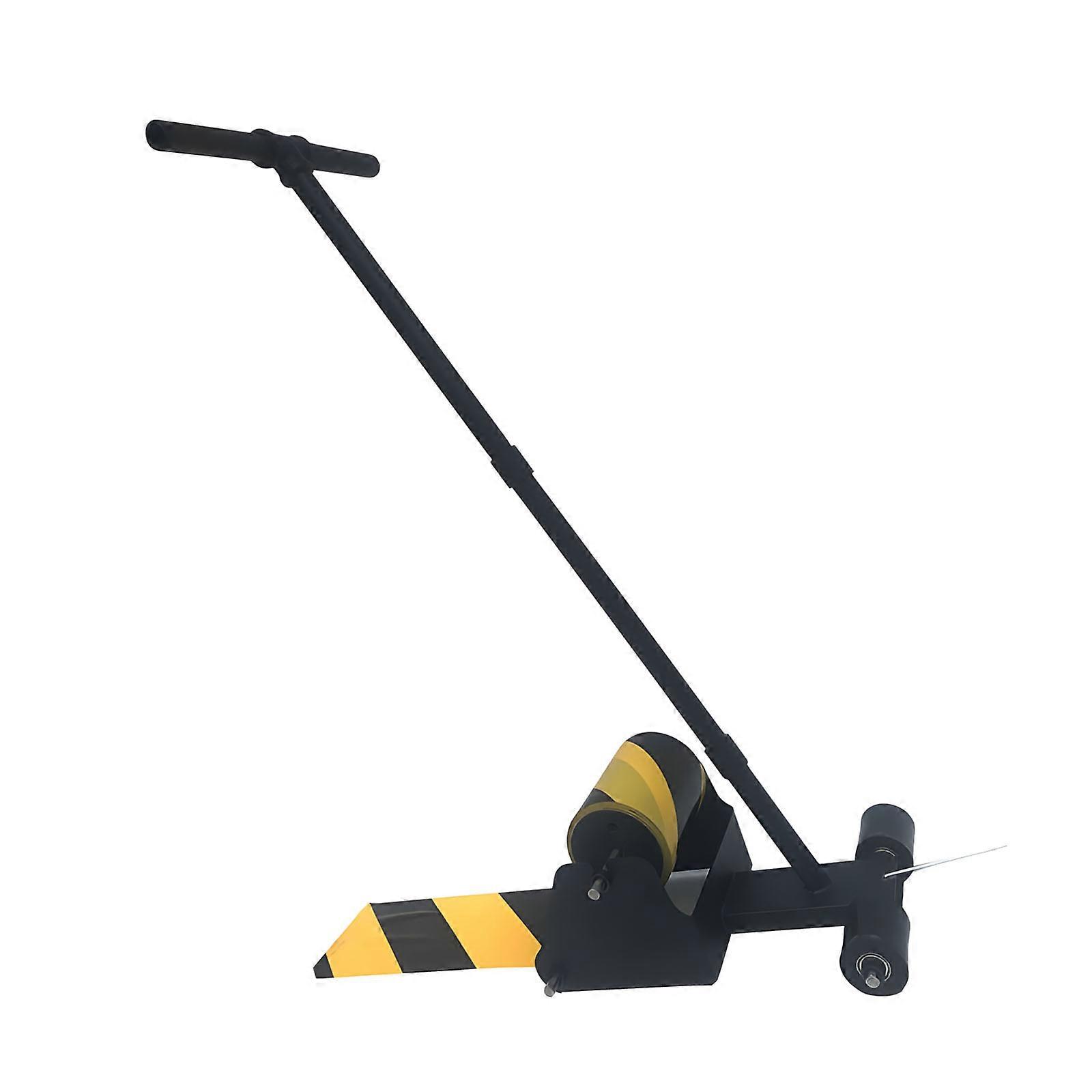Strong Metal Tape Line Marker With Modifiable Guide Structure For Straight Fast Laying And Twin Drum Action Multicolor