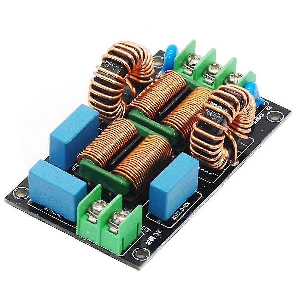 Power Filter Board Audio Amplifier Power Supply Filter Common Mode High Current Electromagnetic HiFi Audio 20A