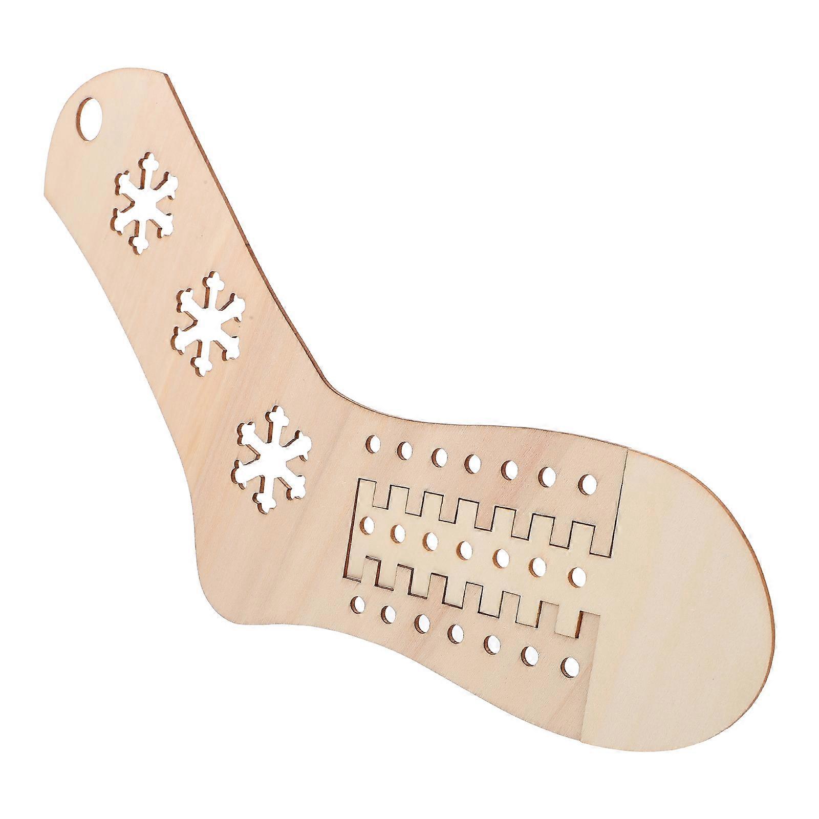 Knitting Sock Blockers Wooden DIY Sock Blocker for Knitting