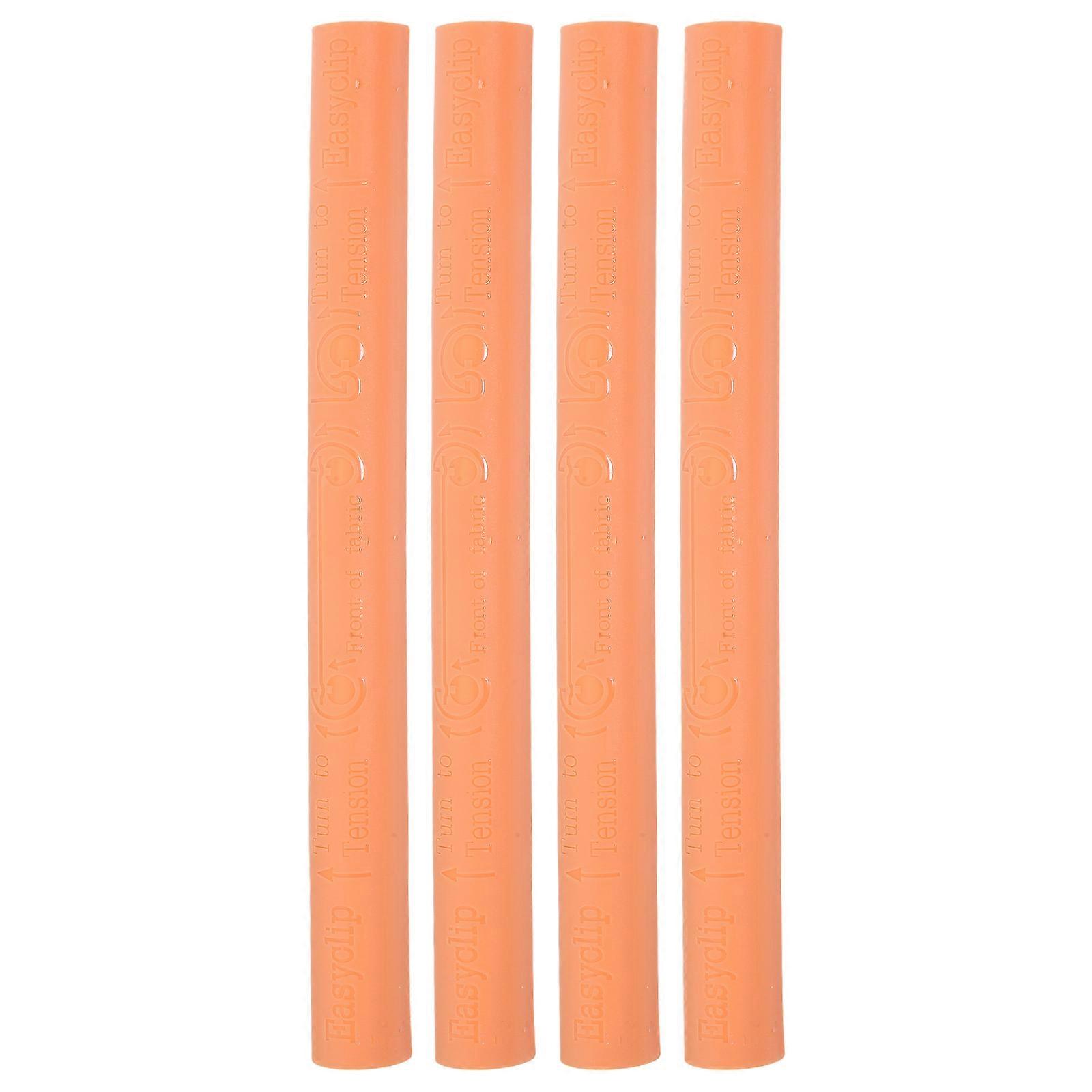 Cross Stitch Clip for Embroidery Frames Plastic Tool Secure 4Pcs Beige