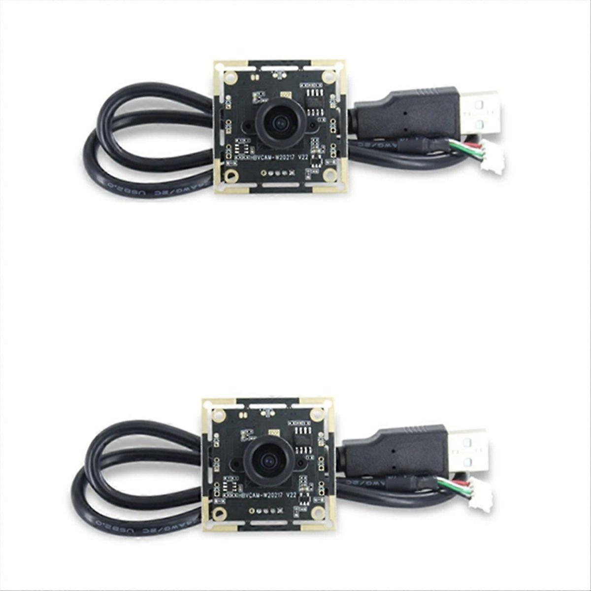 OV9732 1MP Camera Module 100 Degree MJPG/YUY2 Adjustable Manual Focus 1280X720 PCB Board for WinXP/7/8/10 with 2M Cable