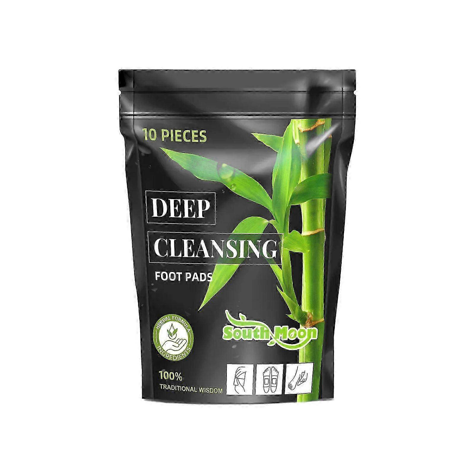 Deep Clean Foot Pads - Bambu Charcoal för Avkoppling & Sömnkvalitet, 10st