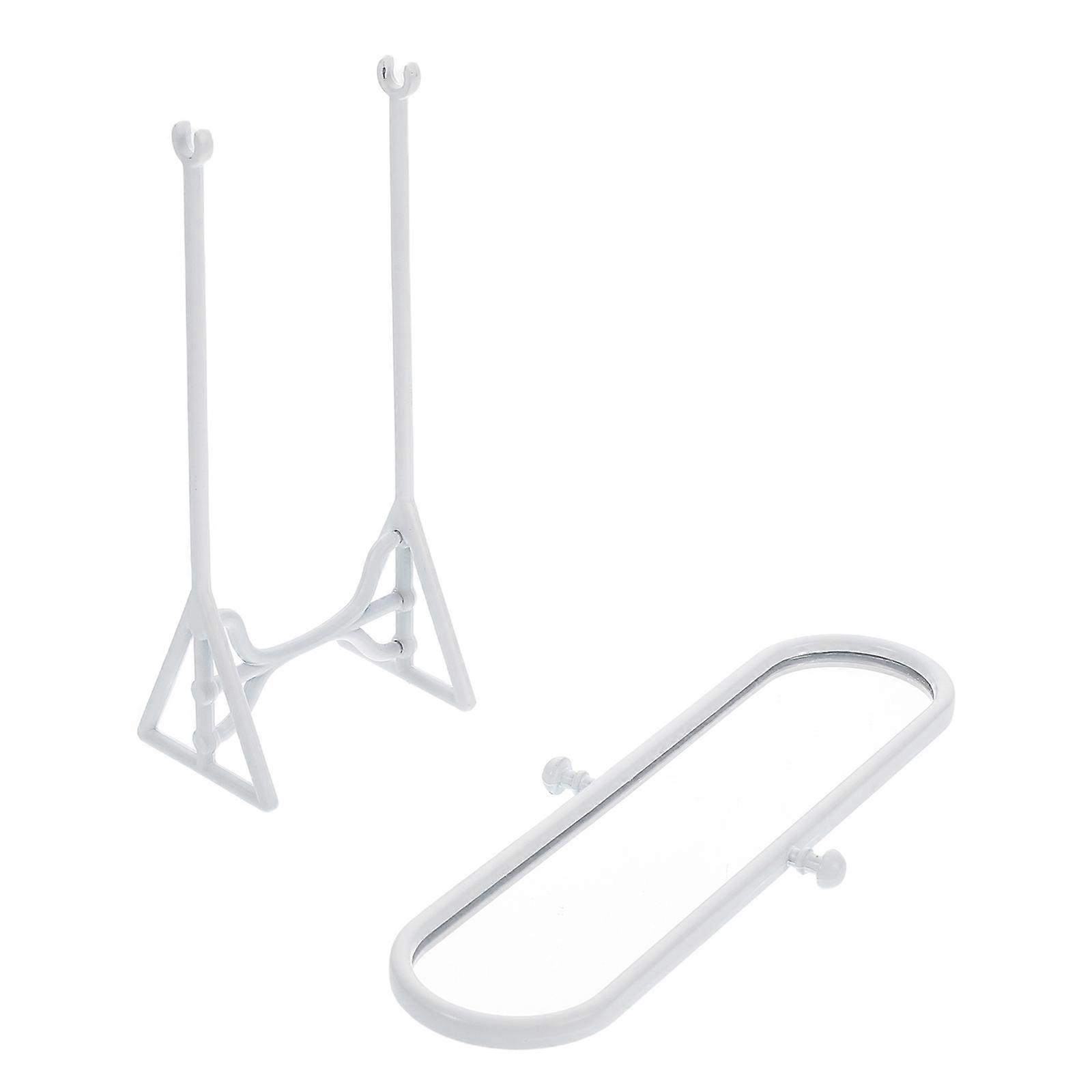 Simplistic Design Tiny Mirror Home Decor Dollhouse Scene Accessories Display Authentic 1Set