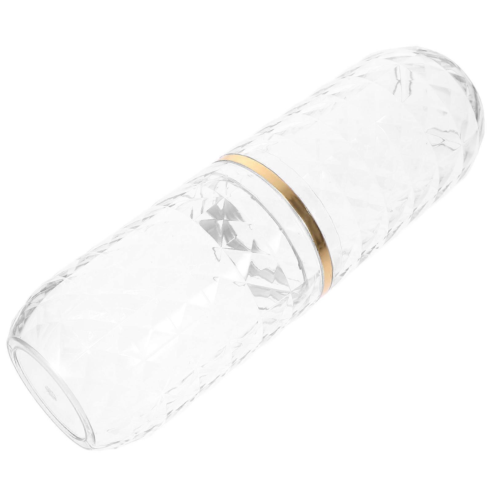 Transparent Travel Toothbrush Holder Case for Convenient Storage