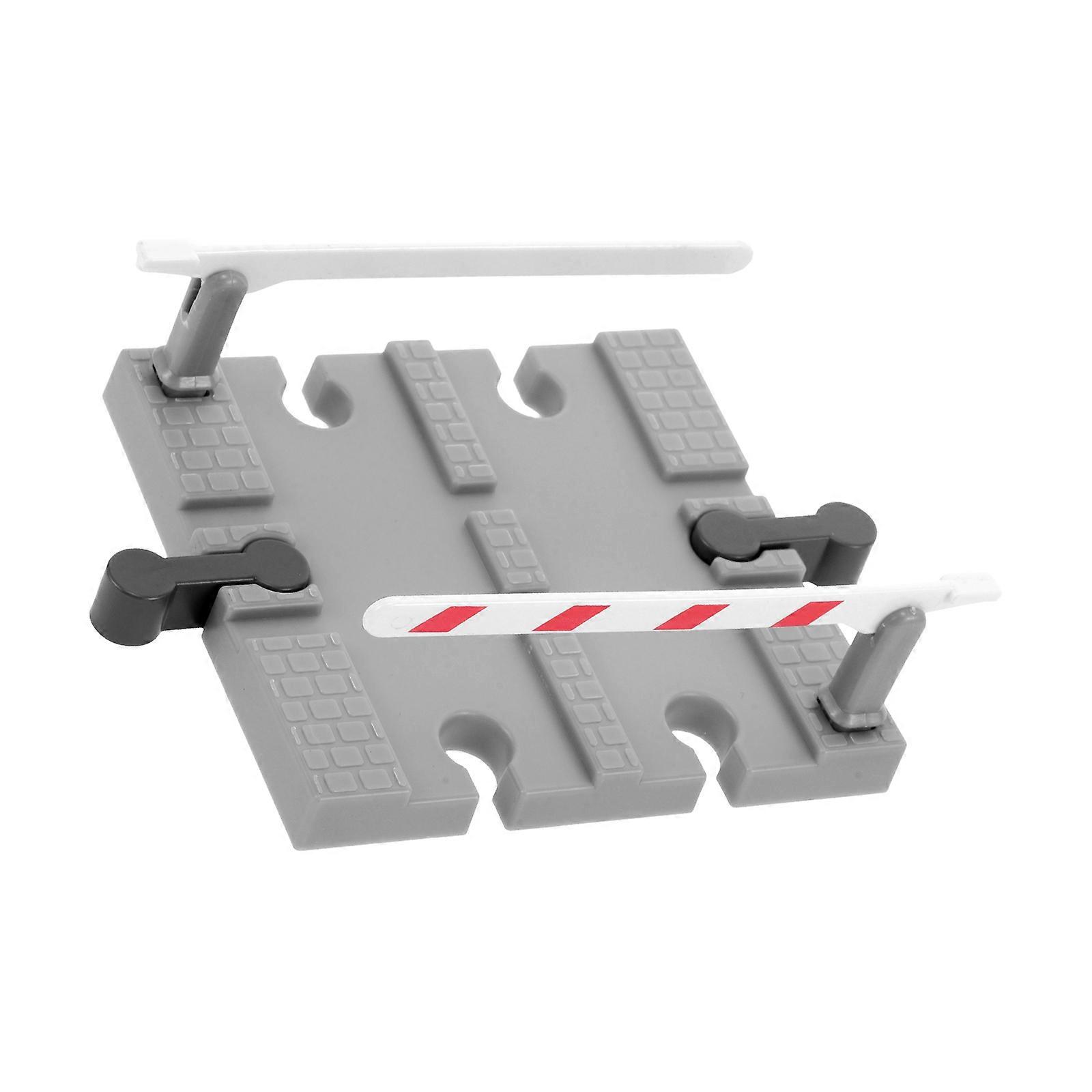 Toy Train Track Accessories Railway Road Block for Pretend Model Games