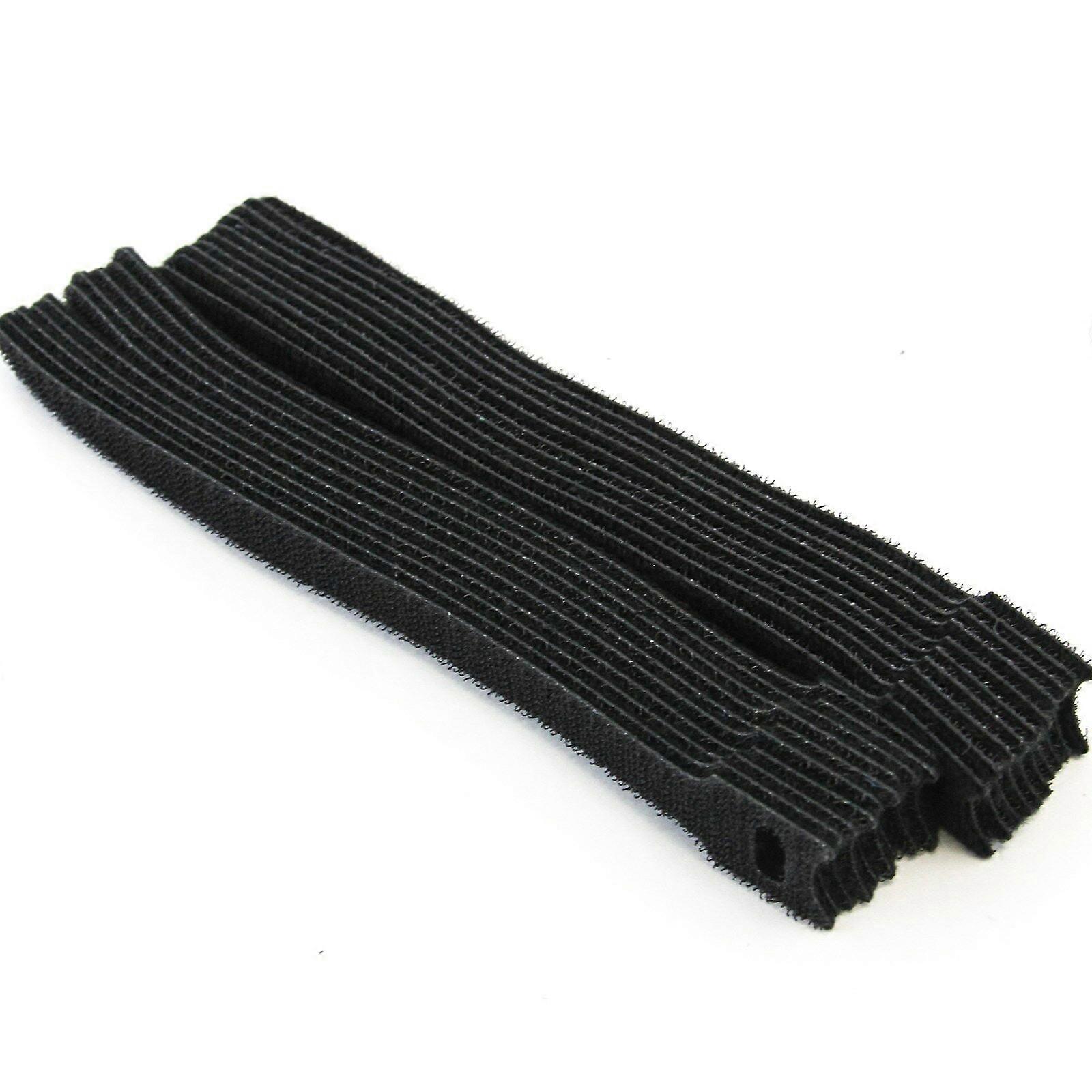 20 pcs Reusable 6" Fastening Cable Ties Straps Hook and Loop Adjustable Cord